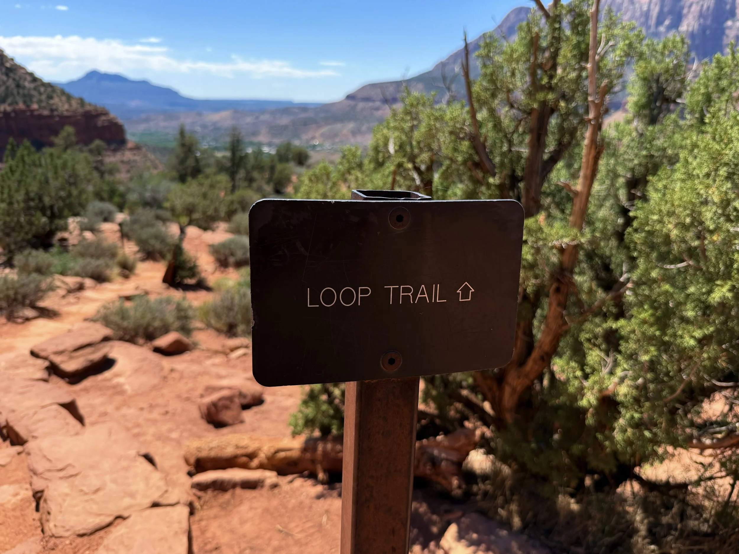 Watchman Loop Trail Zion National Park Utah