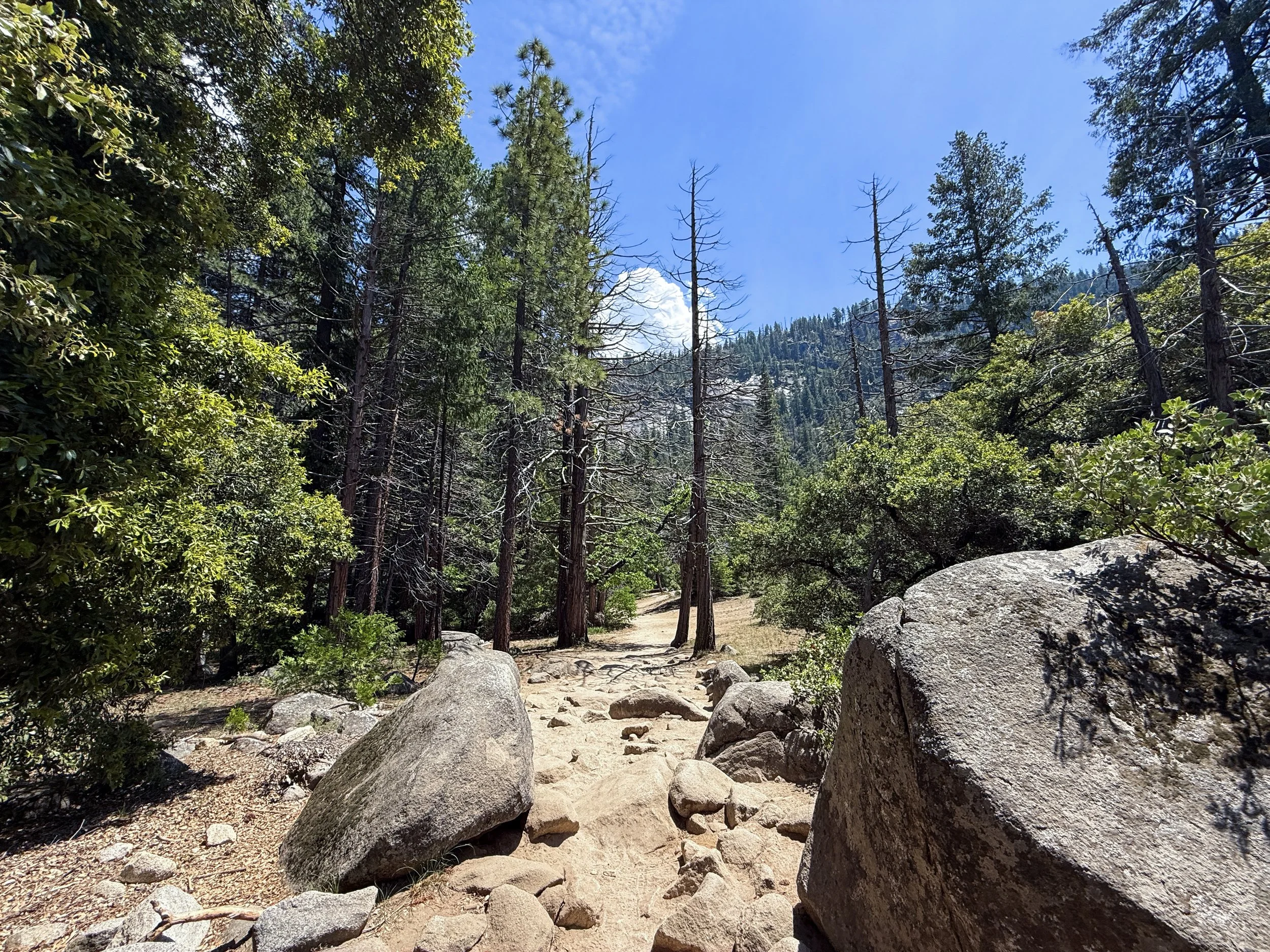 Nevada Falls via Mist Trail Yosemite National Park California