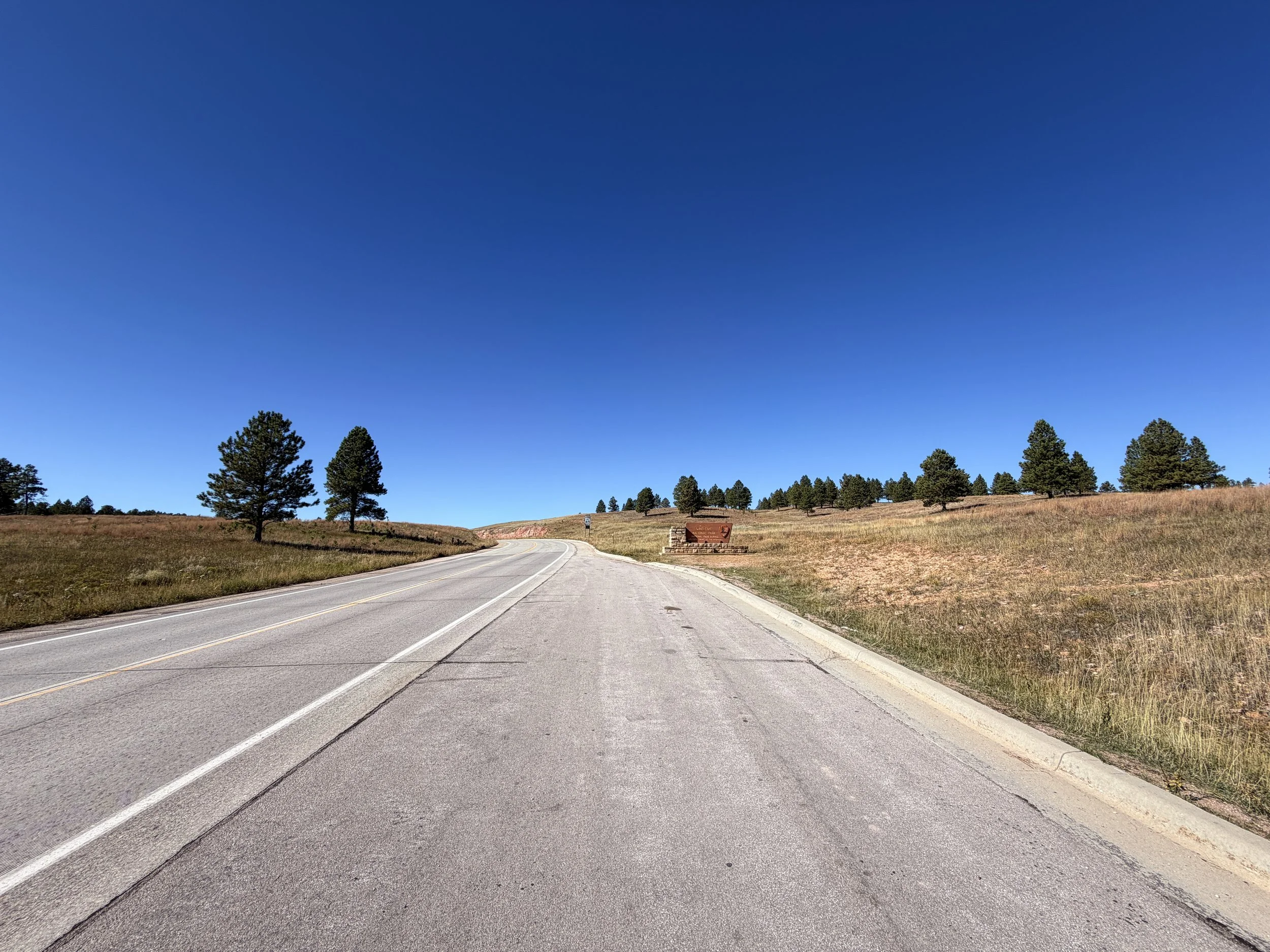 East Bison Flats Trailhead Parking Wind Cave National Park South Dakota