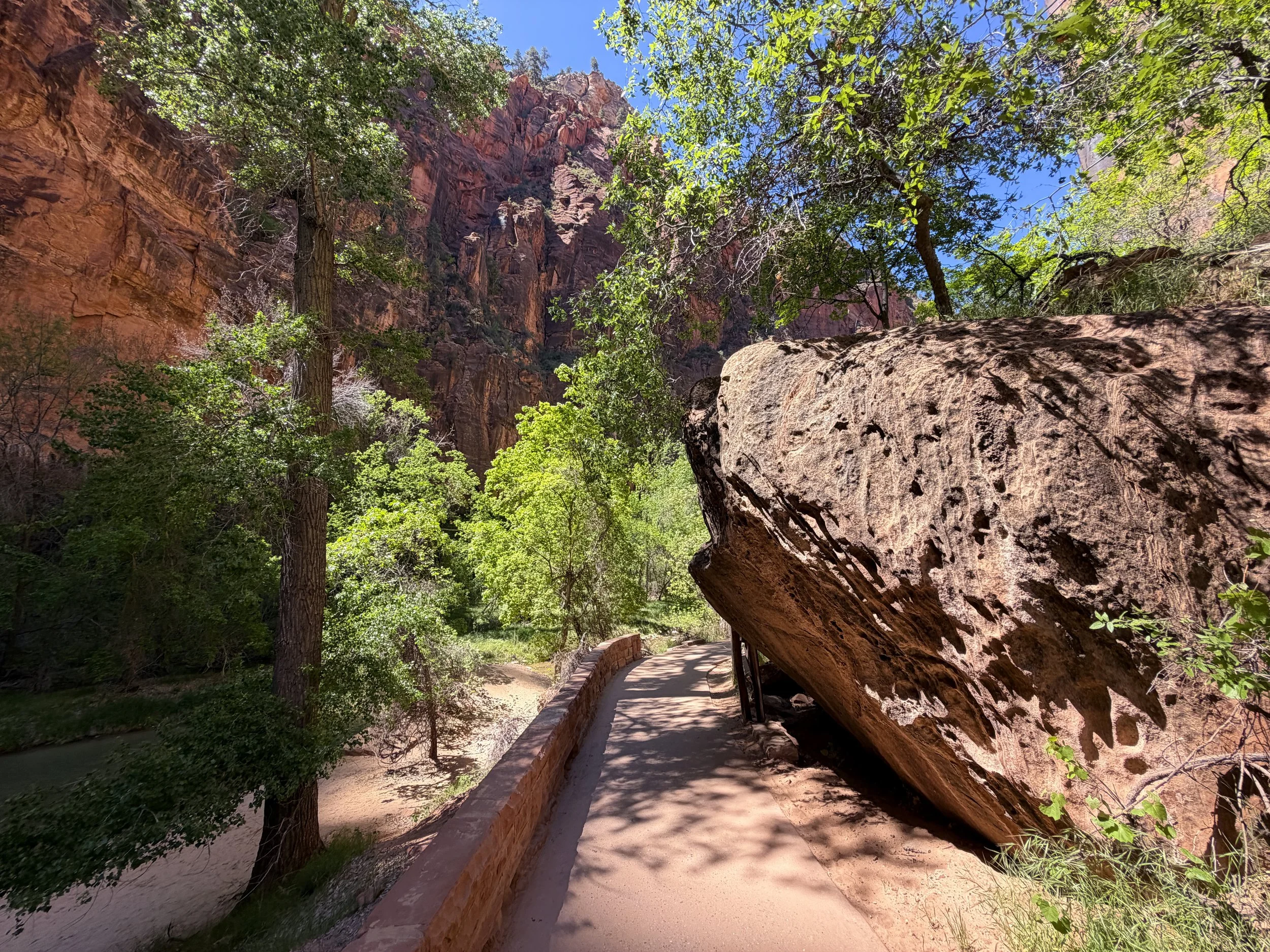 Riverside Walk to the Narrows Zion National Park Utah
