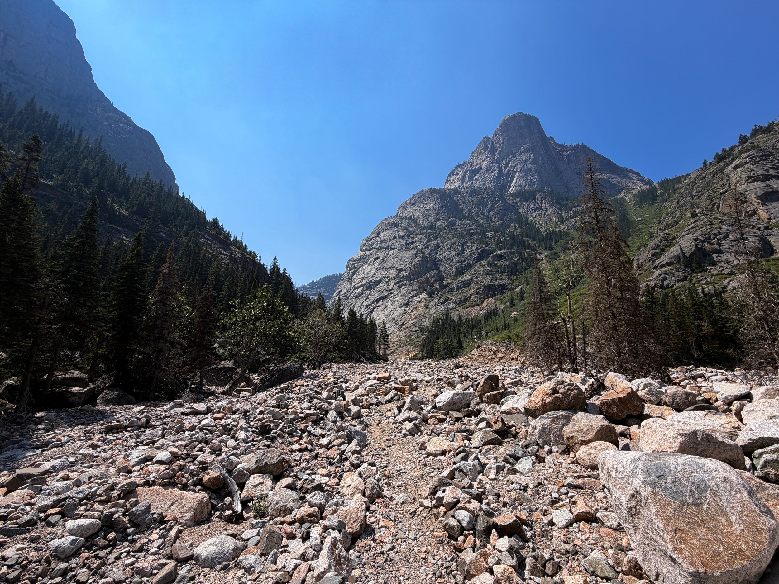 East Rosebud Trail Beaten Path Beartooth Mountains Montana
