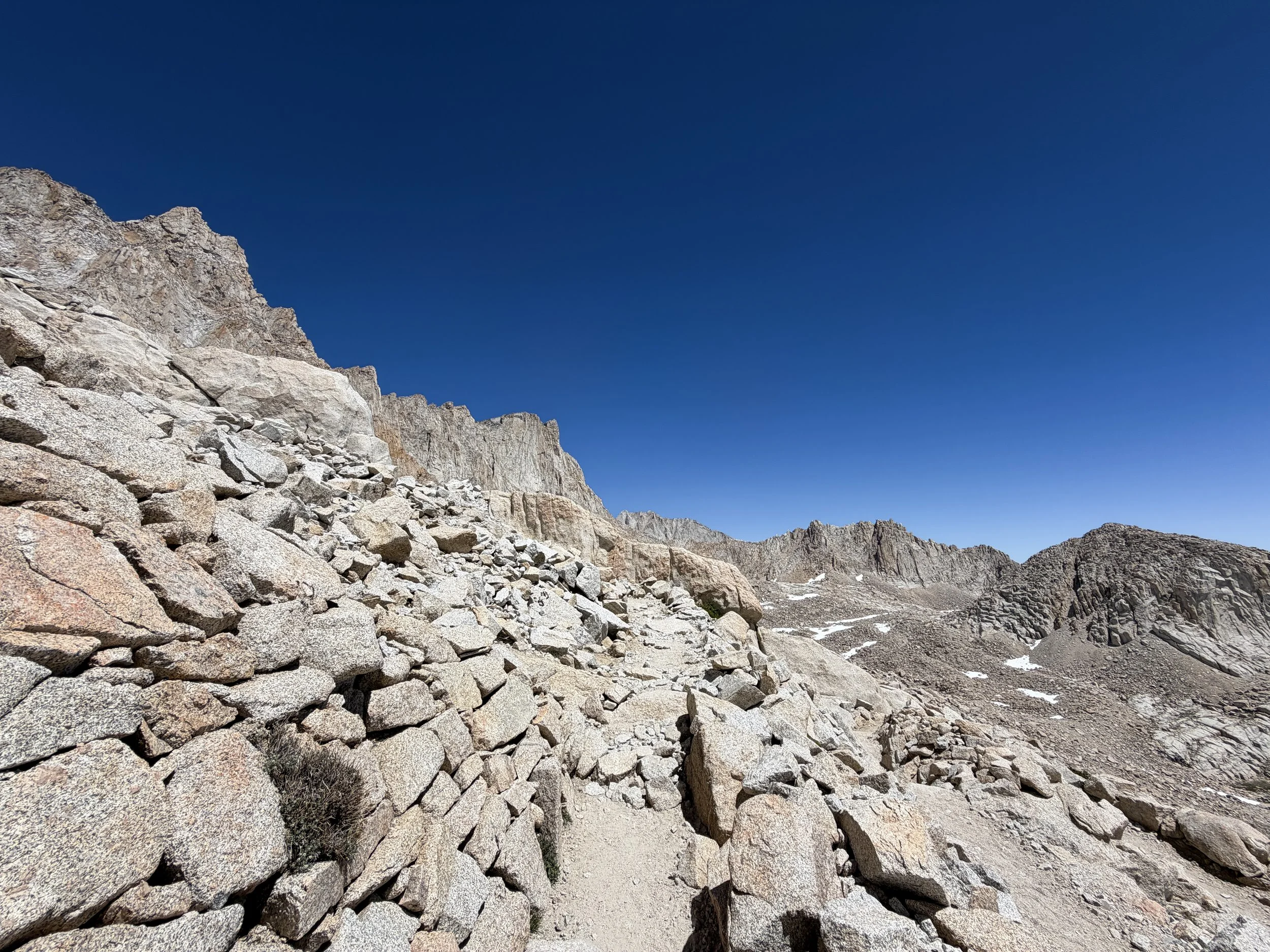 Mount Whitney Hike Switchbacks Lone Pine California