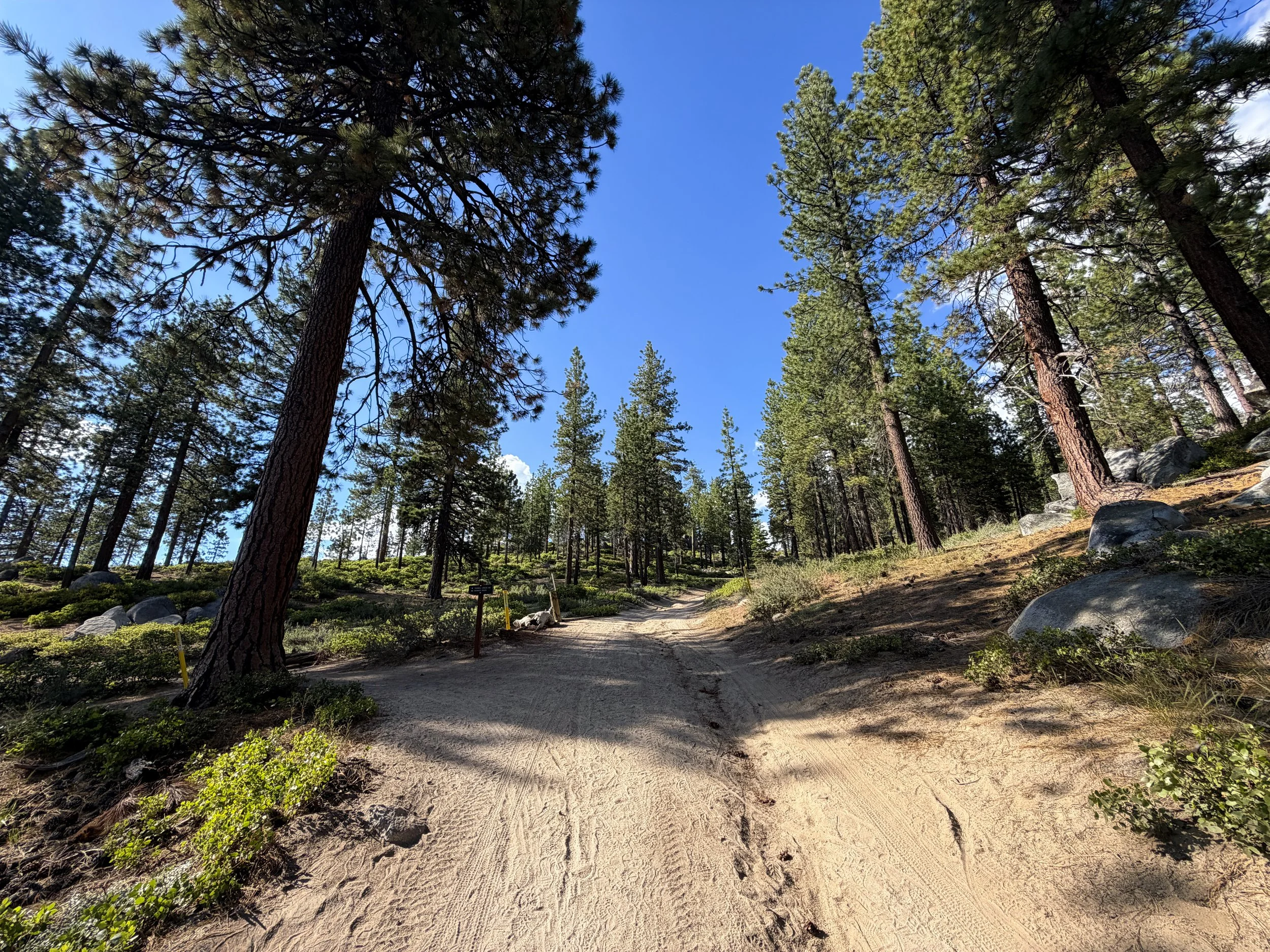 Monkey Rock Trail Lake Tahoe Nevada