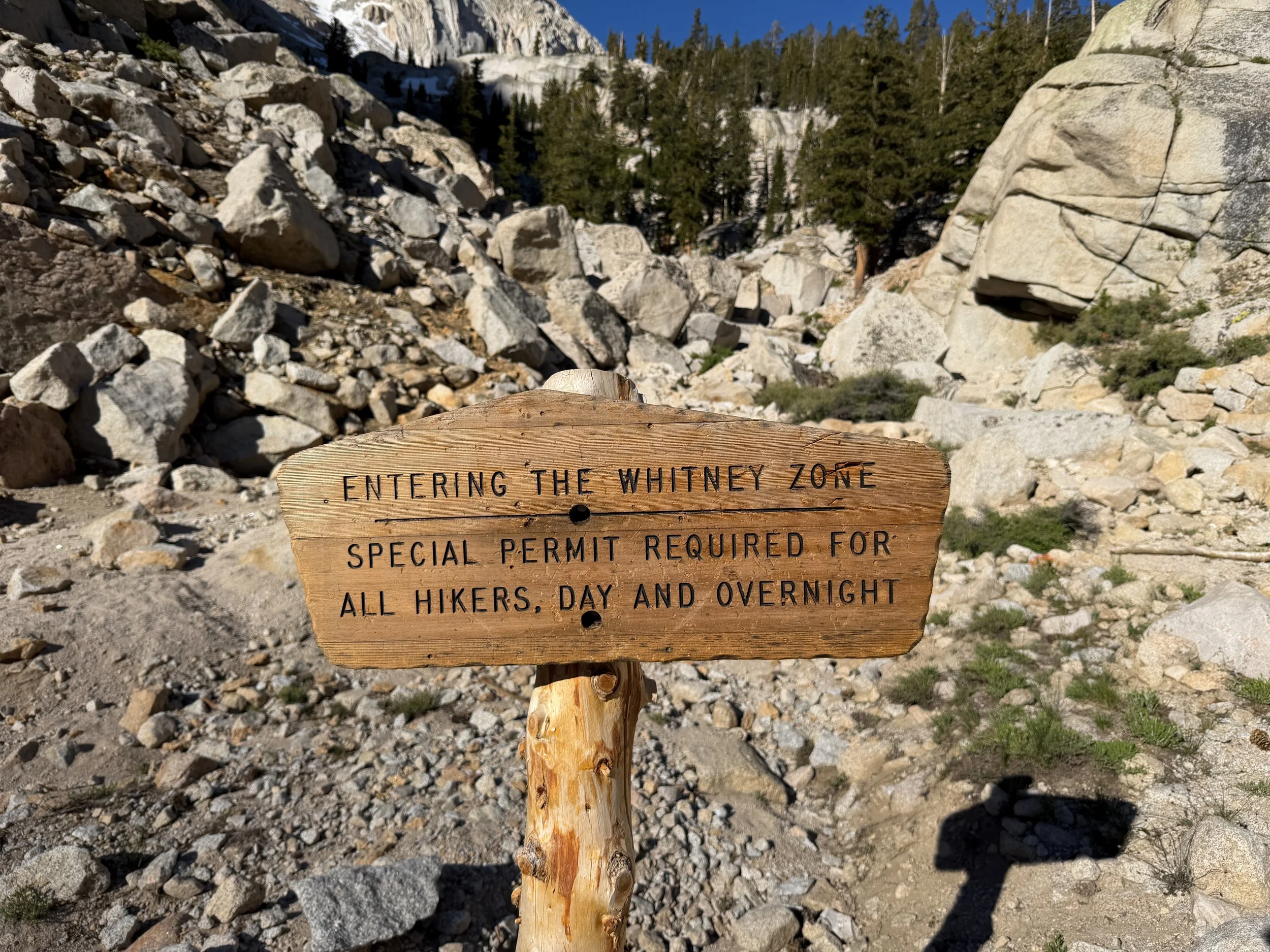 Whitney Zone Mt. Whitney Trail California