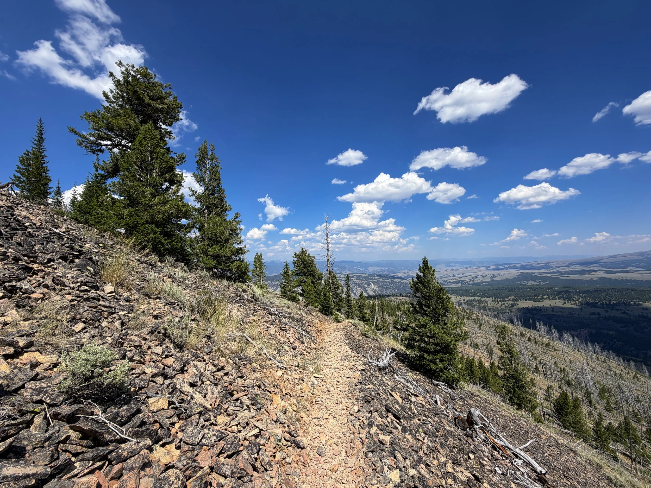 Bunsen Peak Loop Trail Yellowstone National Park Wyoming