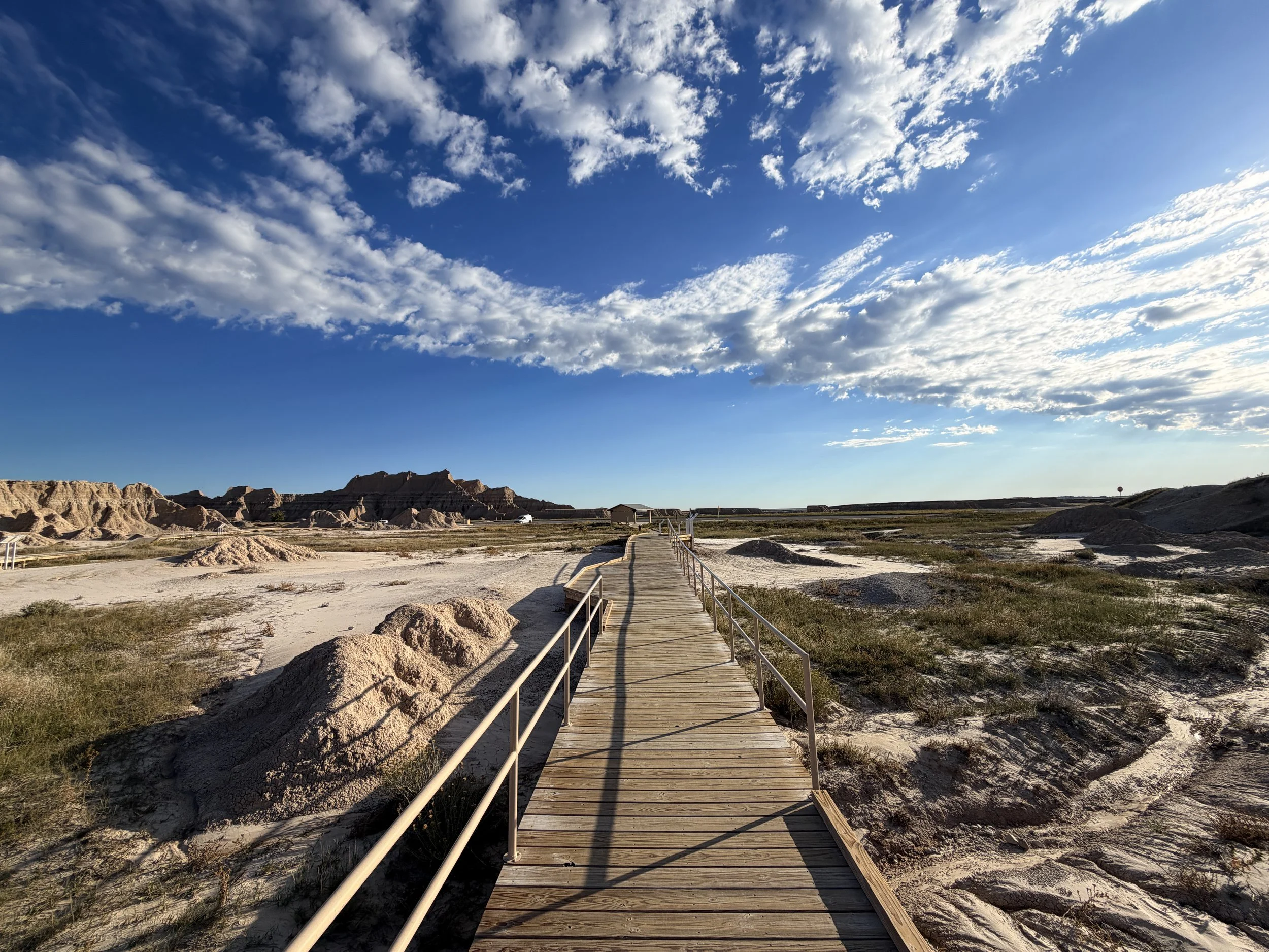 Fossil Exhibit National Recreation Trail Badlands National Park South Dakota