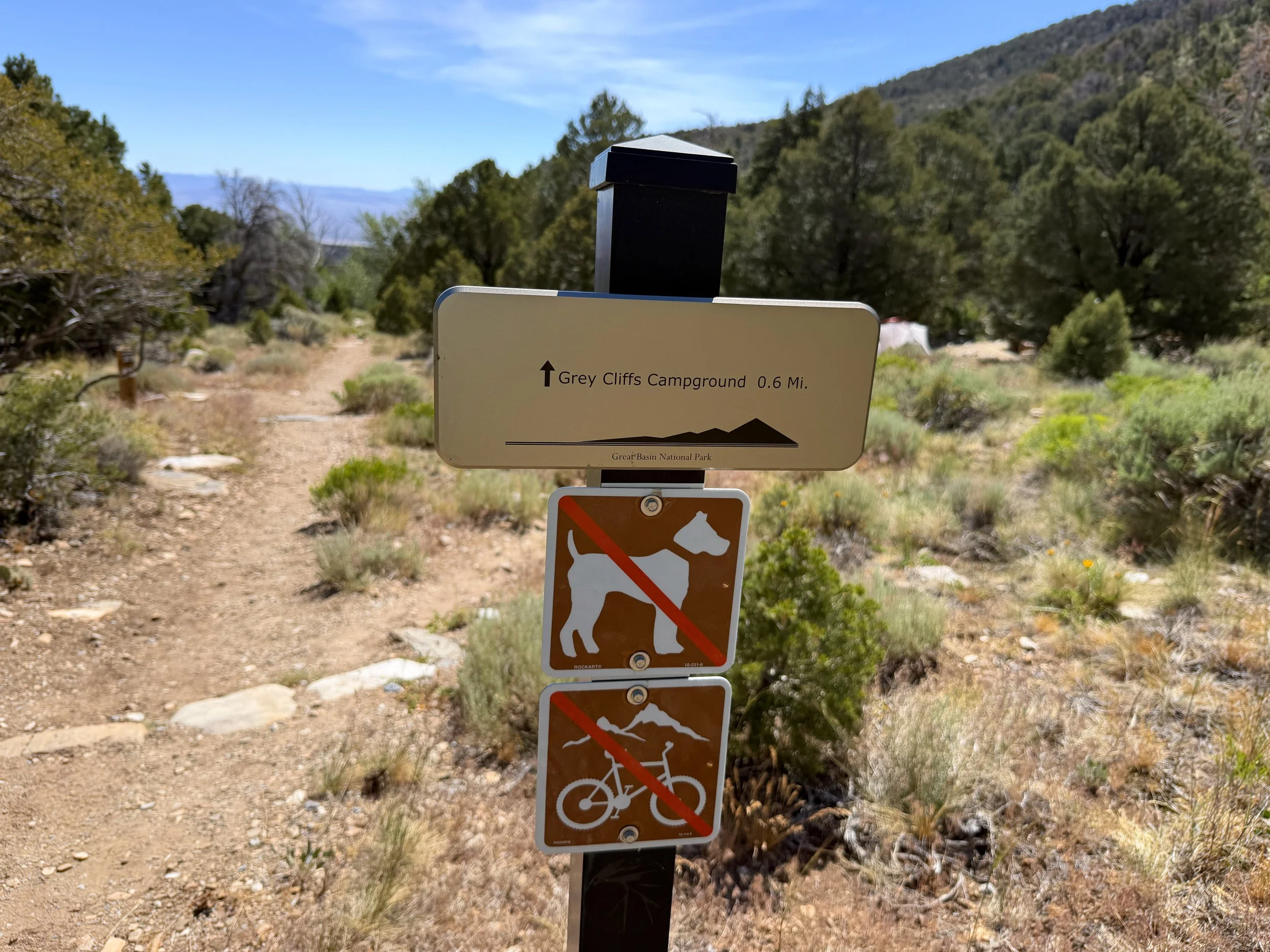 Pole Canyon Trail Great Basin National Park Nevada