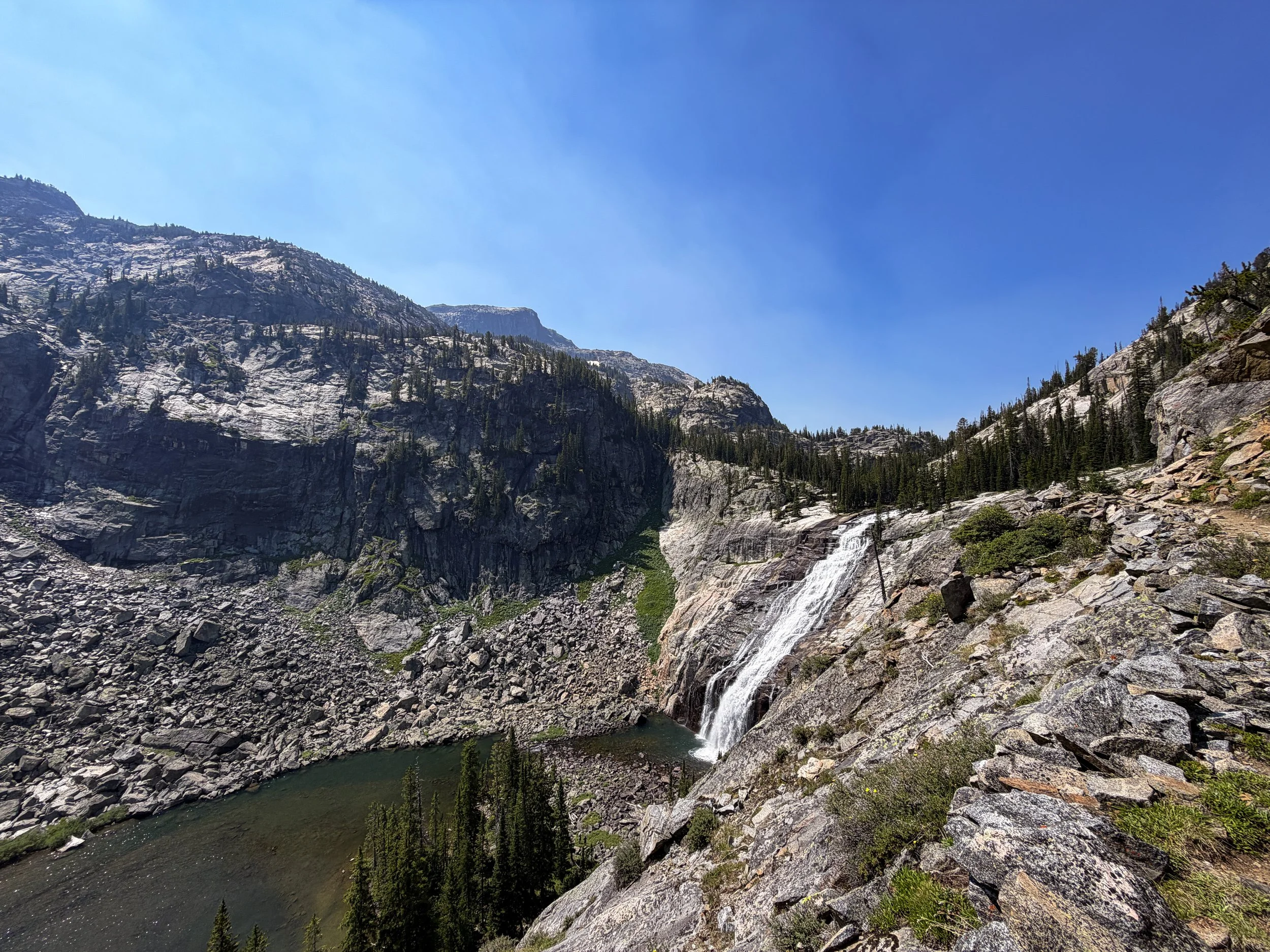 Impasse Falls East Rosebud Trail The Beaten Path Beartooth Mountains Montana
