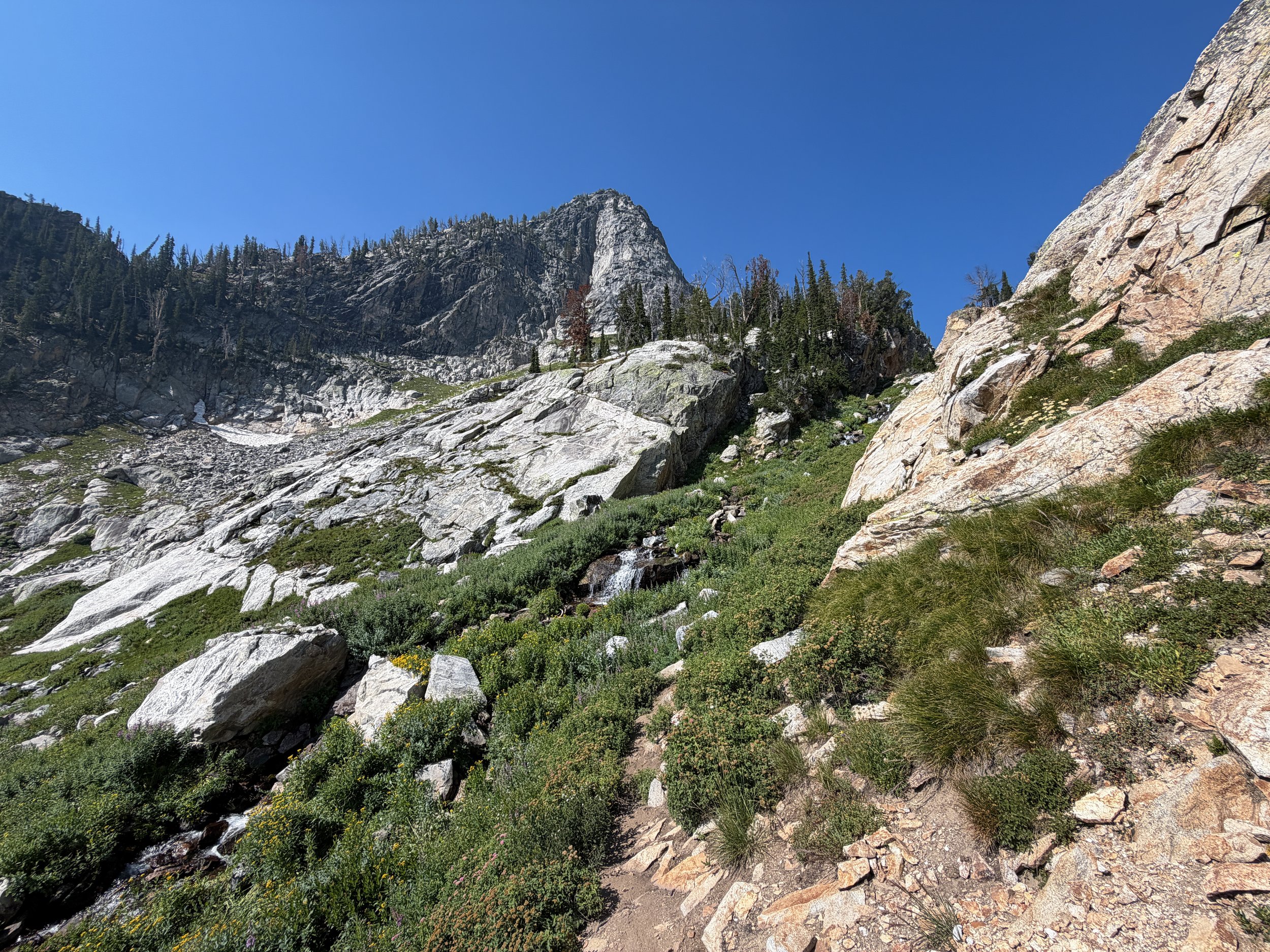 Lake of the Crags Trail Grand Teton National Park Wyoming