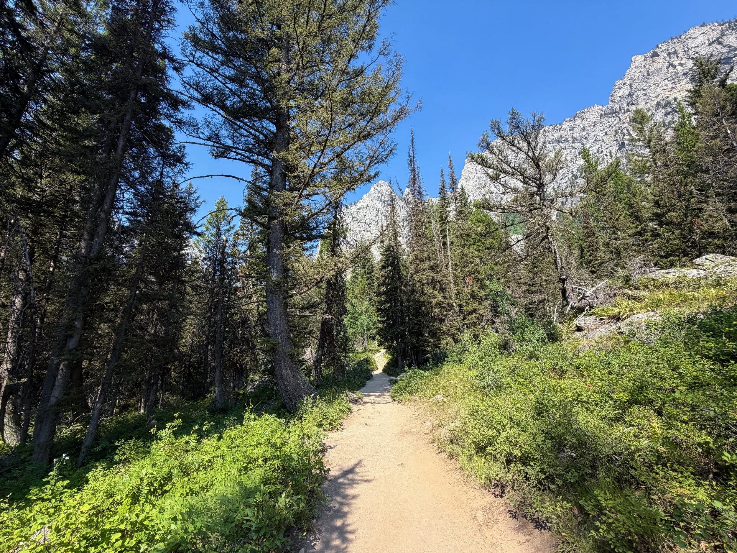 Inspiration Point Trail Grand Teton National Park Wyoming