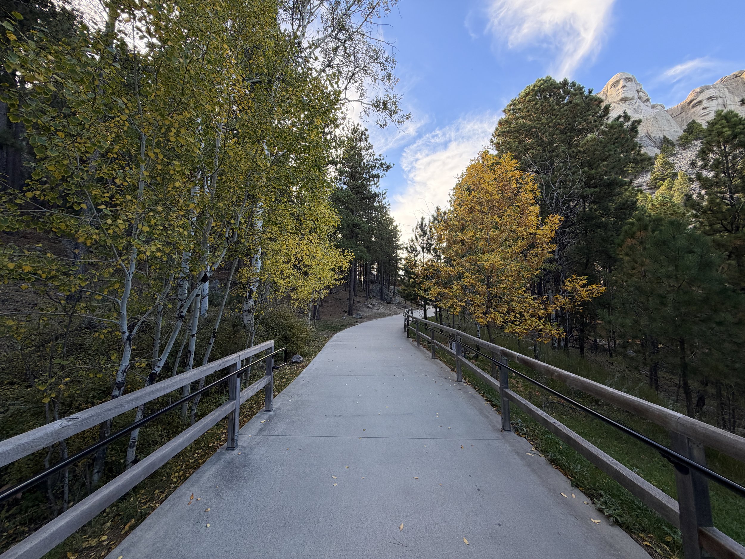 Presidential Trail Mount Rushmore National Memorial Black Hills South Dakota