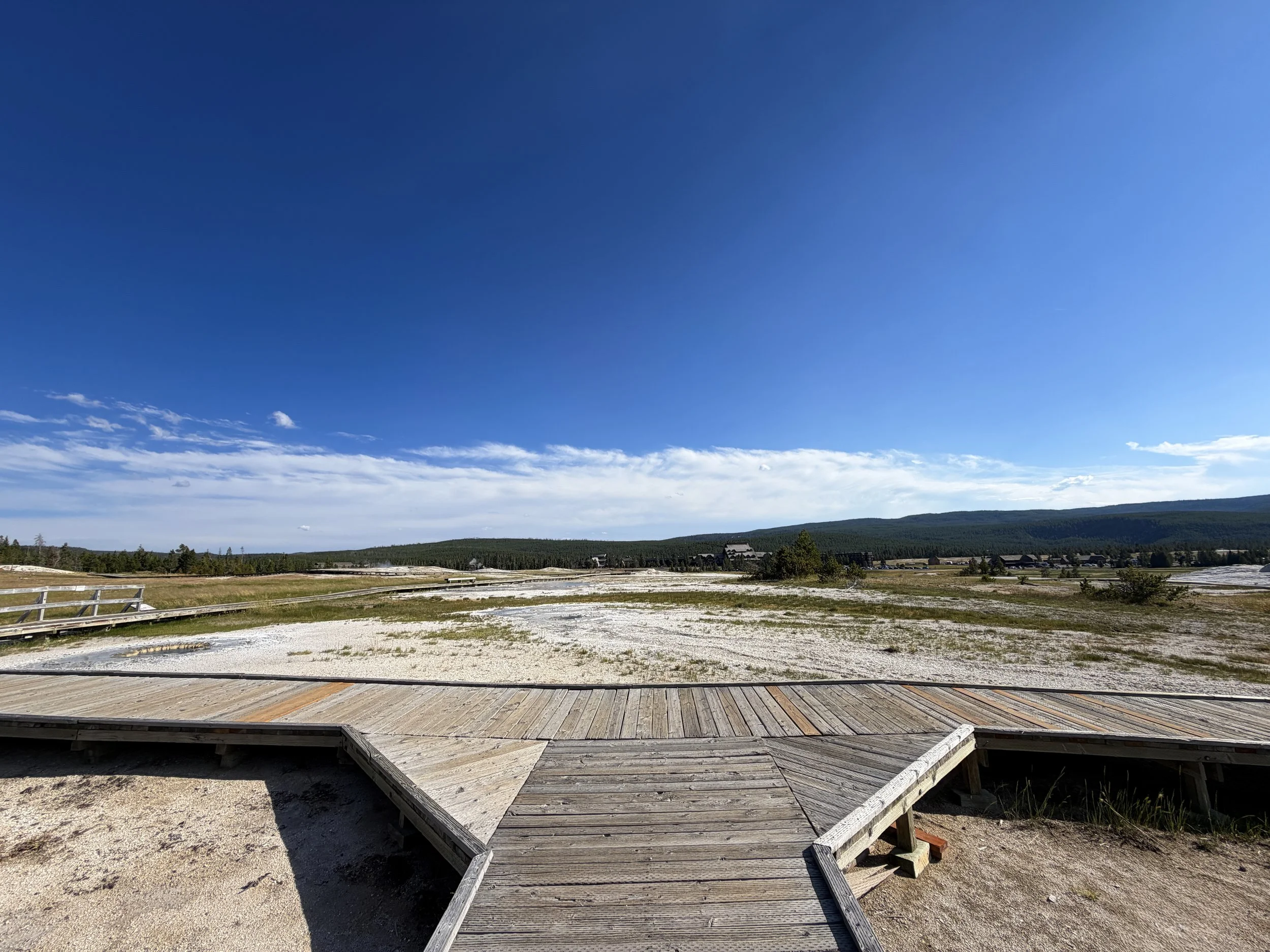Observation Point Loop Trail Yellowstone National Park Wyoming