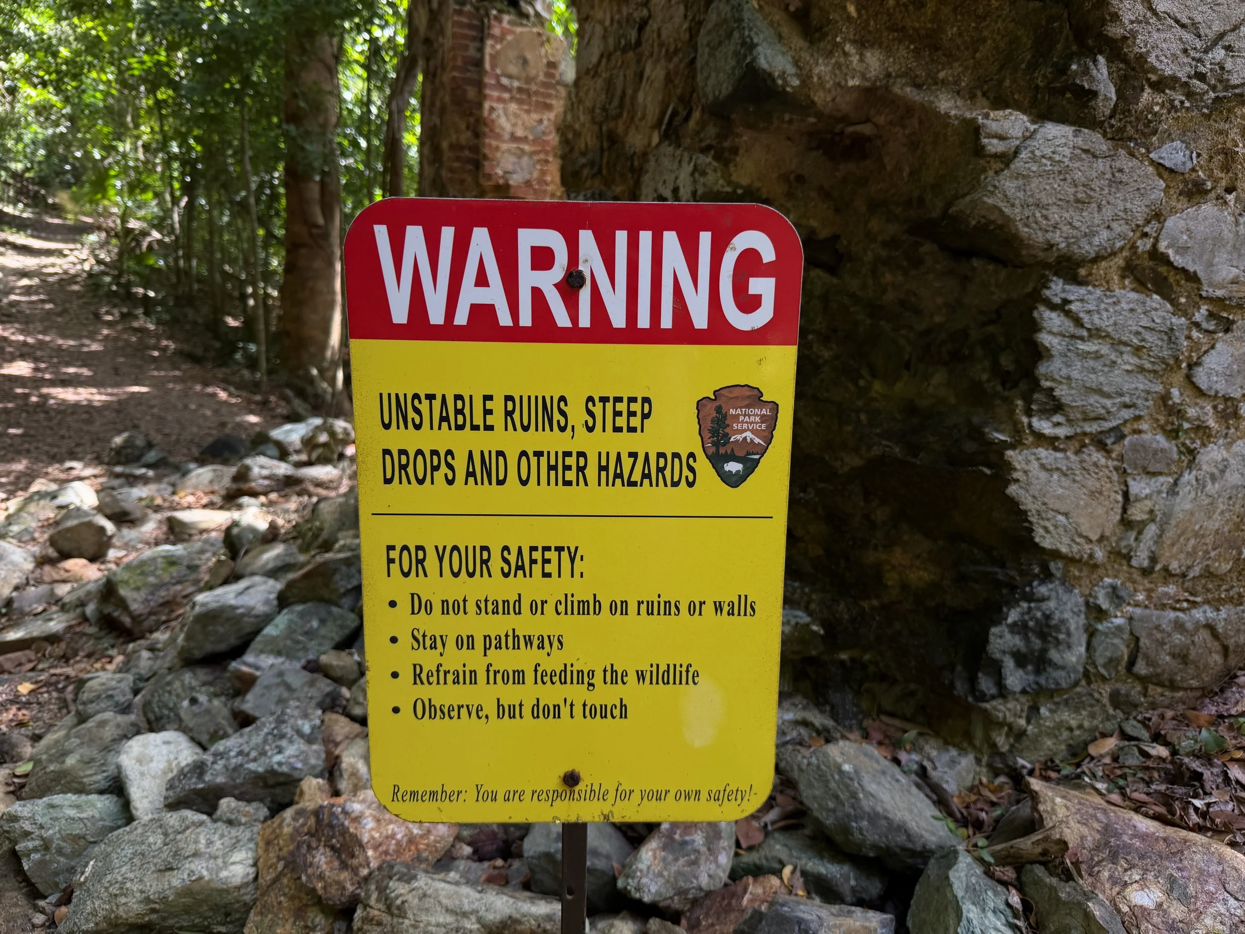 Jossie Gut Sugar Estate Reef Bay Trail Virgin Islands National Park