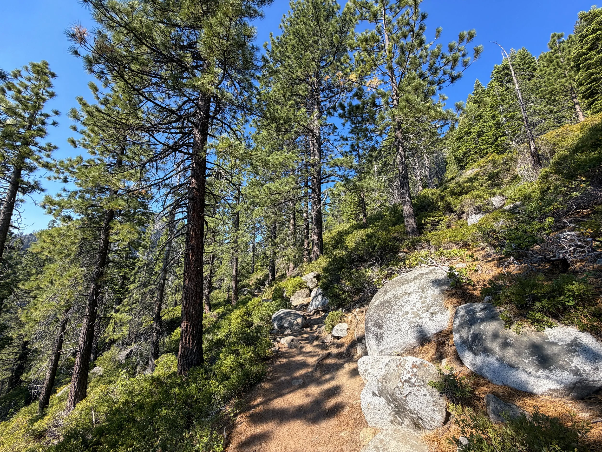 Cascade Falls Trail Lake Tahoe California