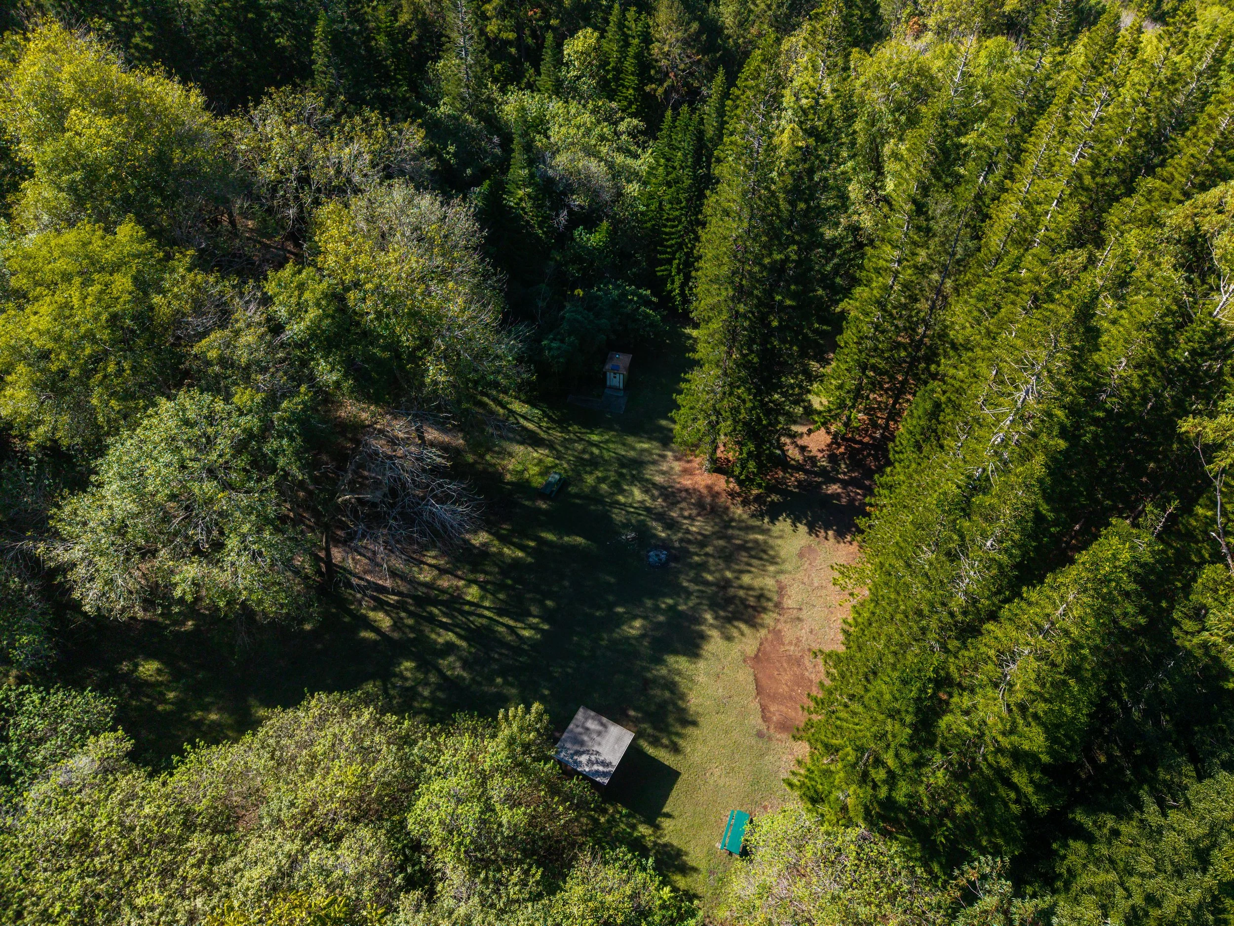 Peacock Flats Camping Oahu Hawaii