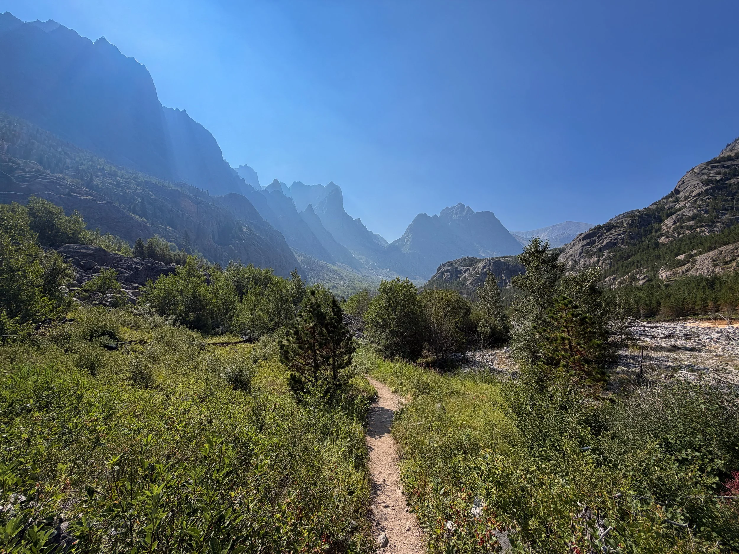 Beaten Path Trail Beartooth Mountains Montana
