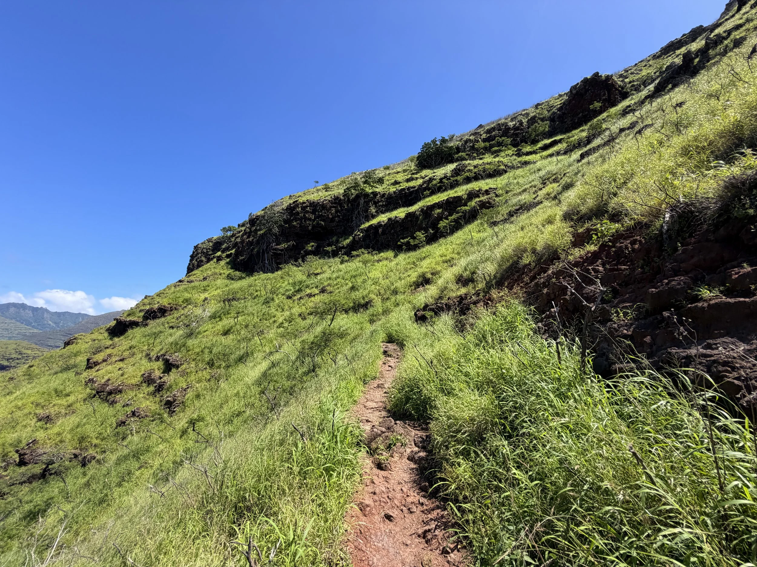 Puu O Hulu Trail to Pink Pillbox Oahu Hawaii