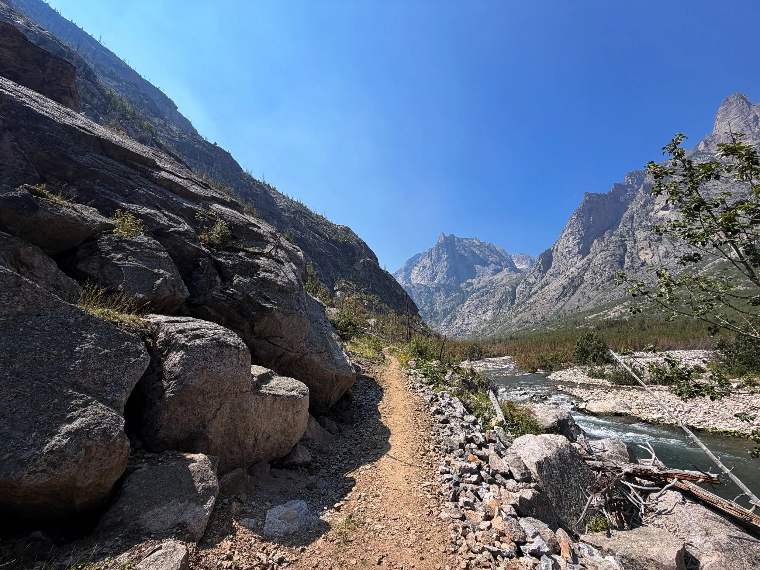 East Rosebud Trail Beaten Path Beartooth Mountains Montana