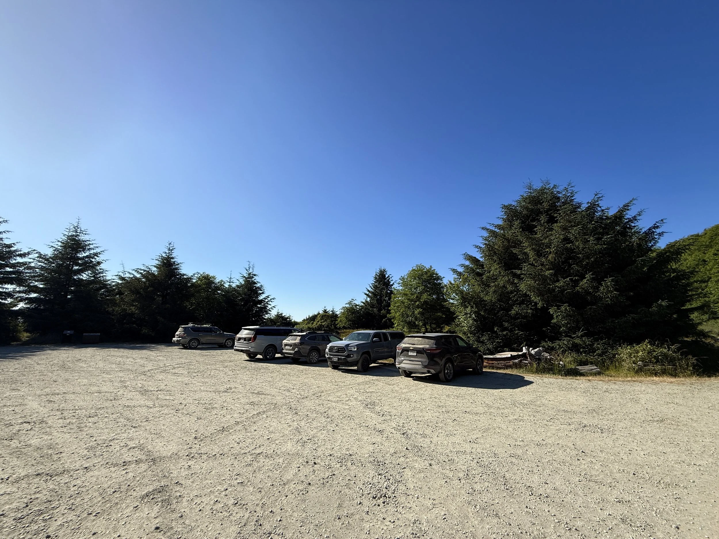Fern Canyon Trailhead Parking Prairie Creek Redwoods State Park California