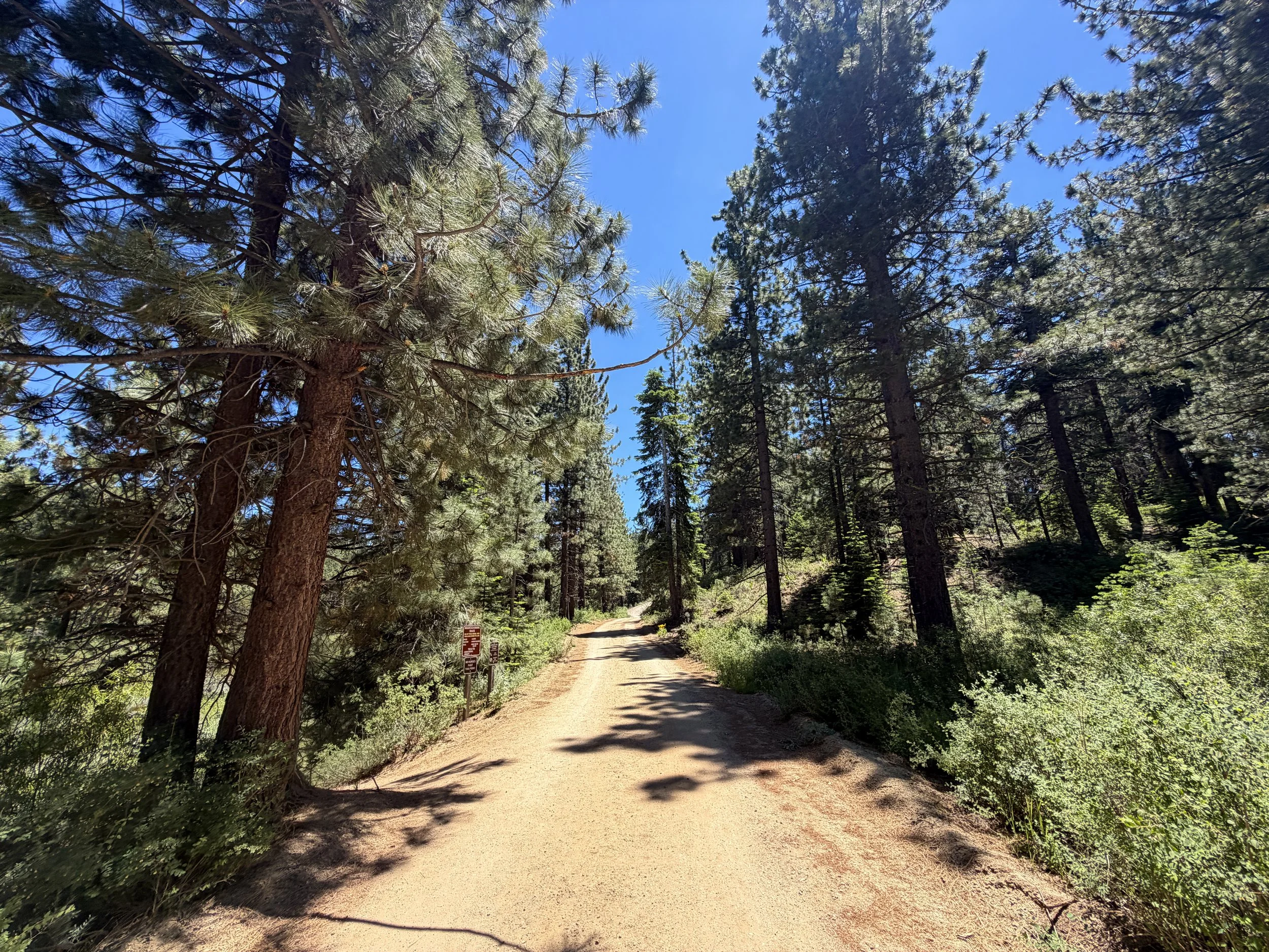 Spooner Lake Loop Trail Lake Tahoe Nevada