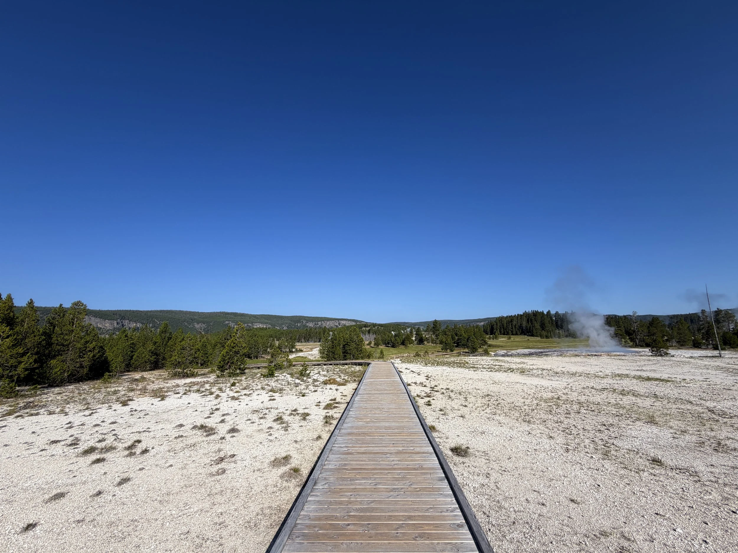 Upper Geyser Basin Hike Yellowstone National Park Wyoming