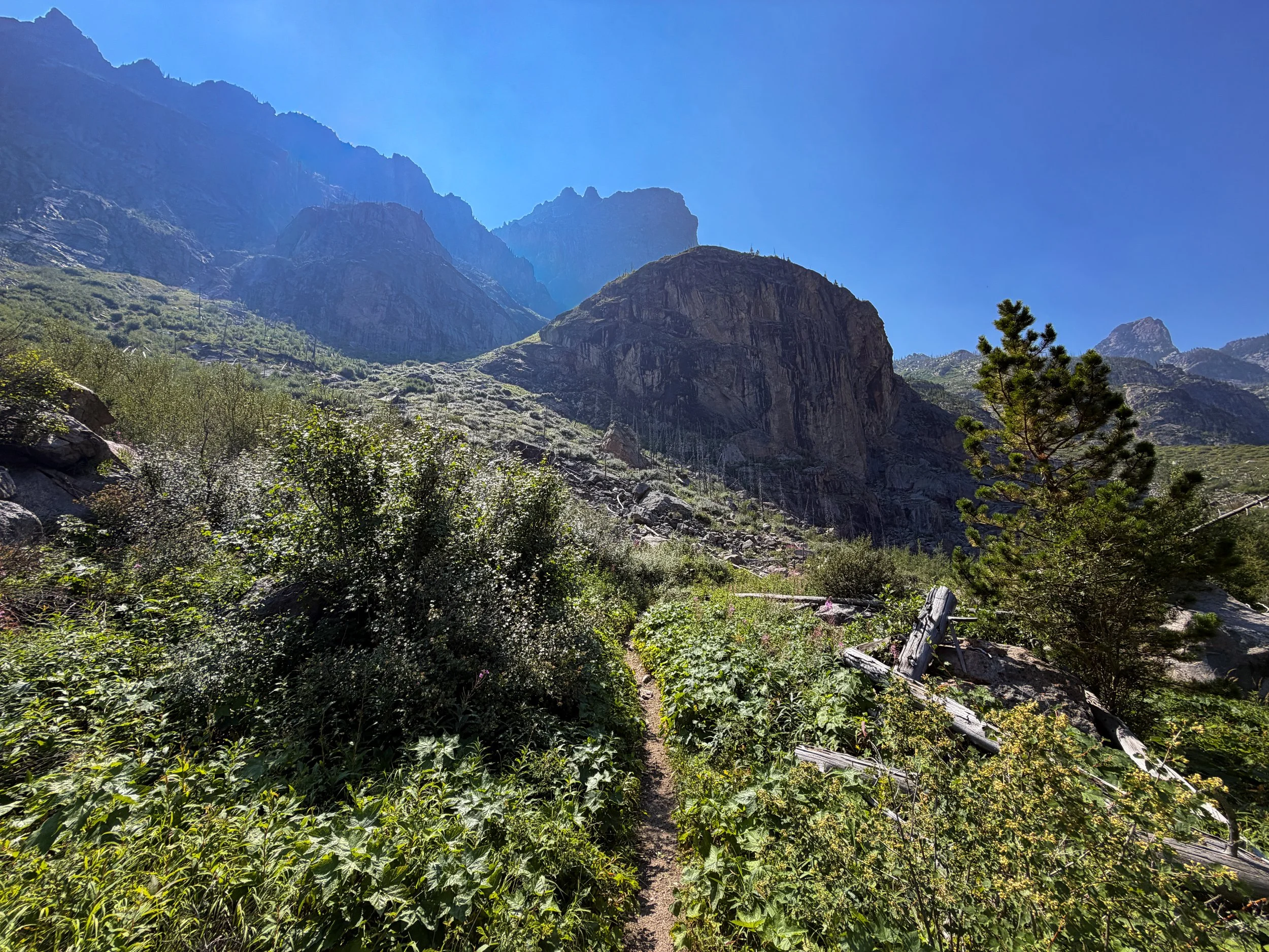 Beaten Path Hike Beartooth Mountains Montana