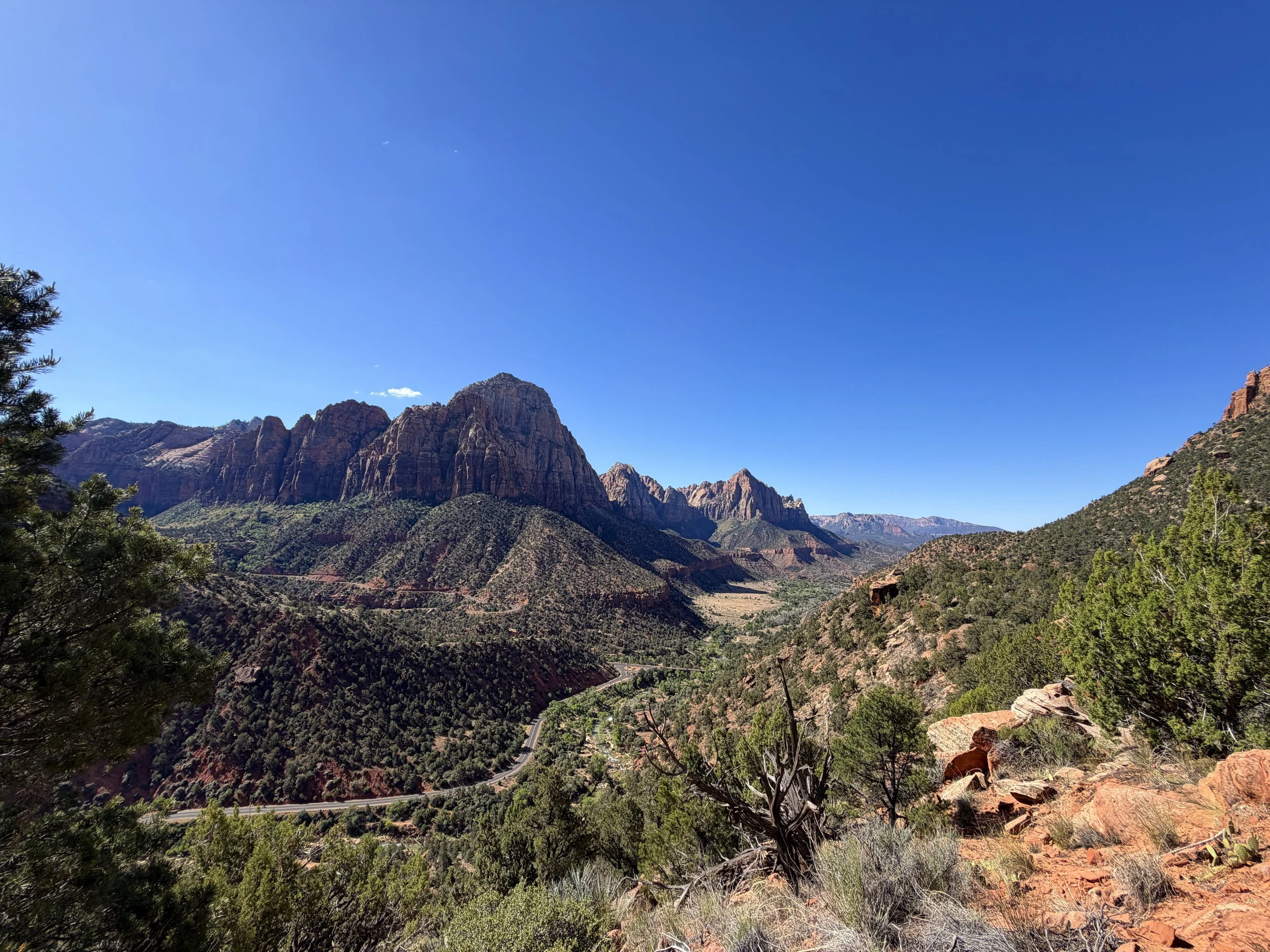 Sand Bench Trail Zion National Park Utah