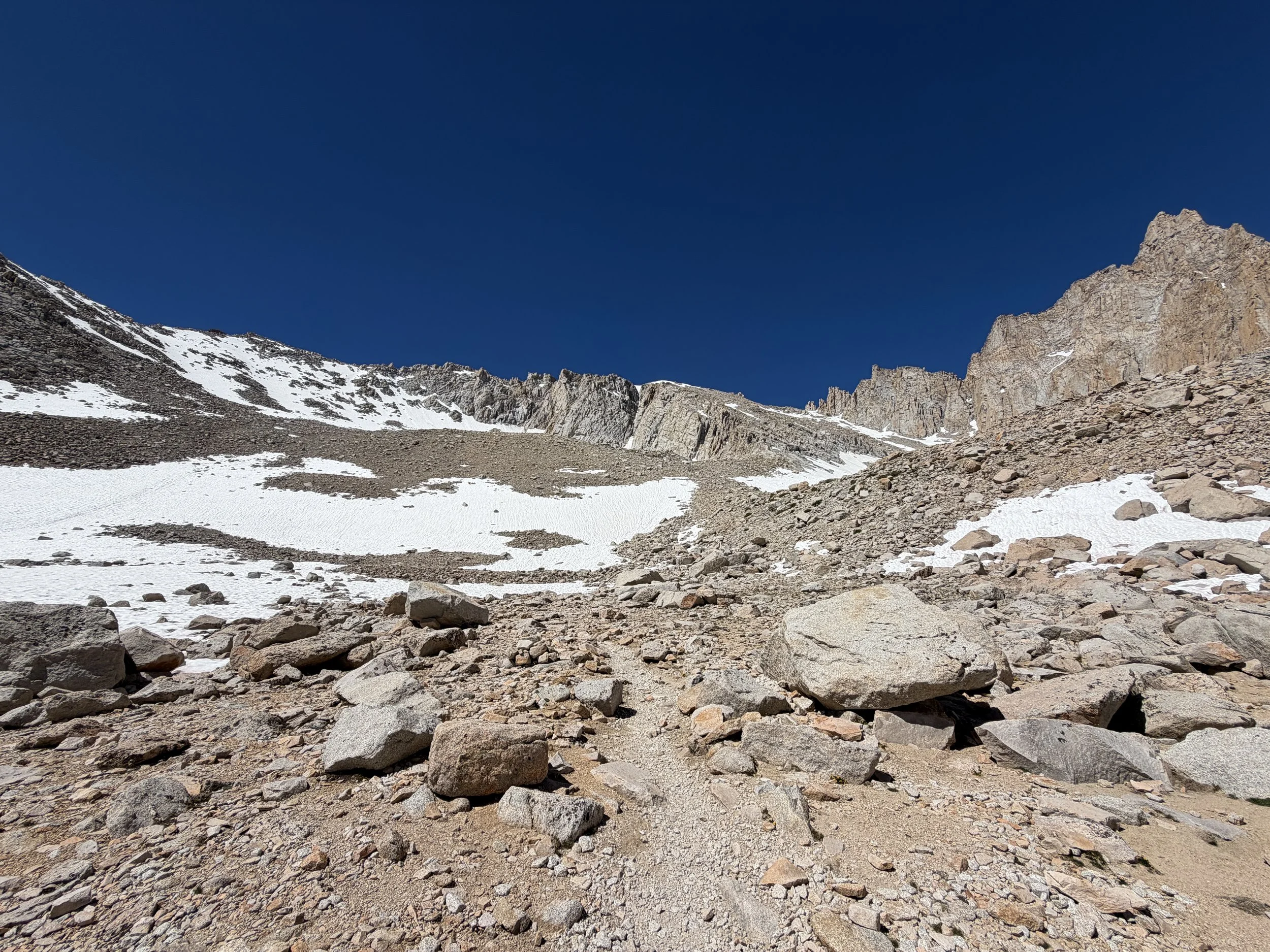 Mt. Whitney Trail to Trail Crest California