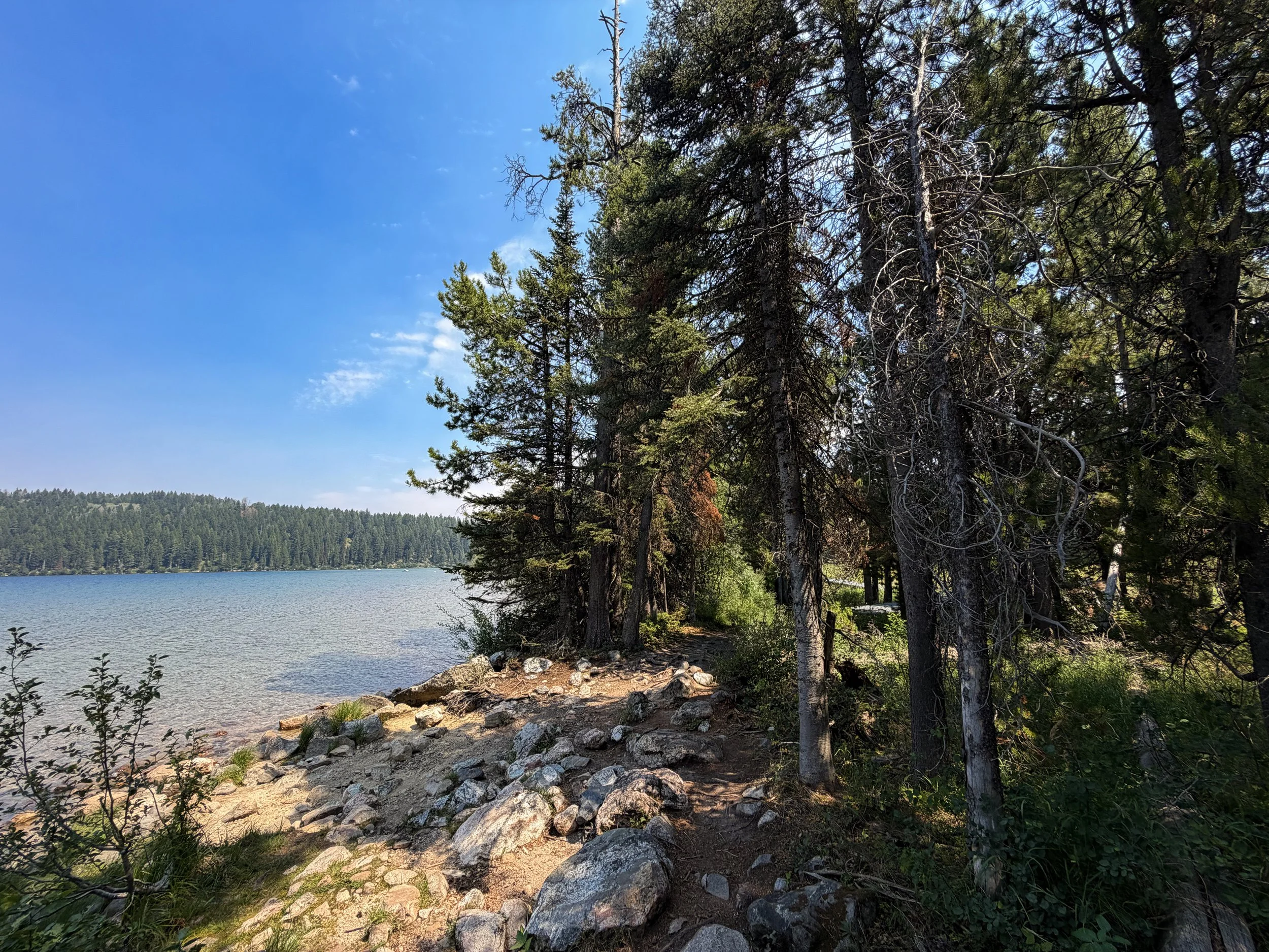 Phelps Lake Loop Trail Grand Teton National Park Wyoming