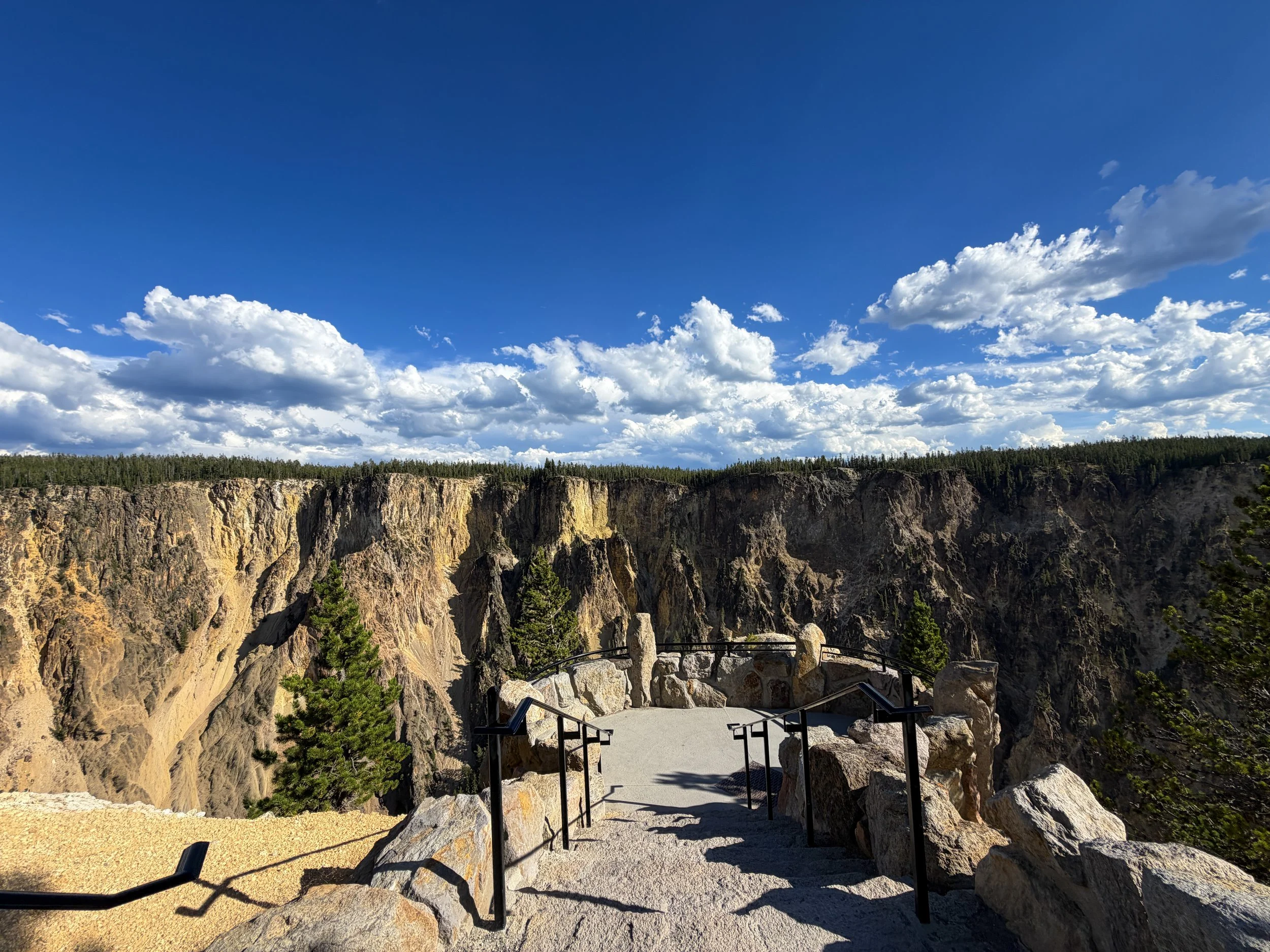 Inspiration Point Yellowstone National Park Wyoming