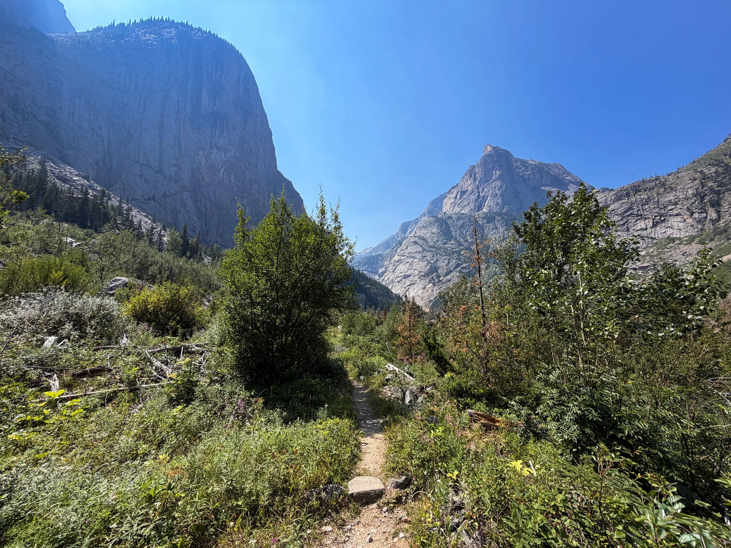 East Rosebud Trail Beaten Path Beartooth Mountains Montana