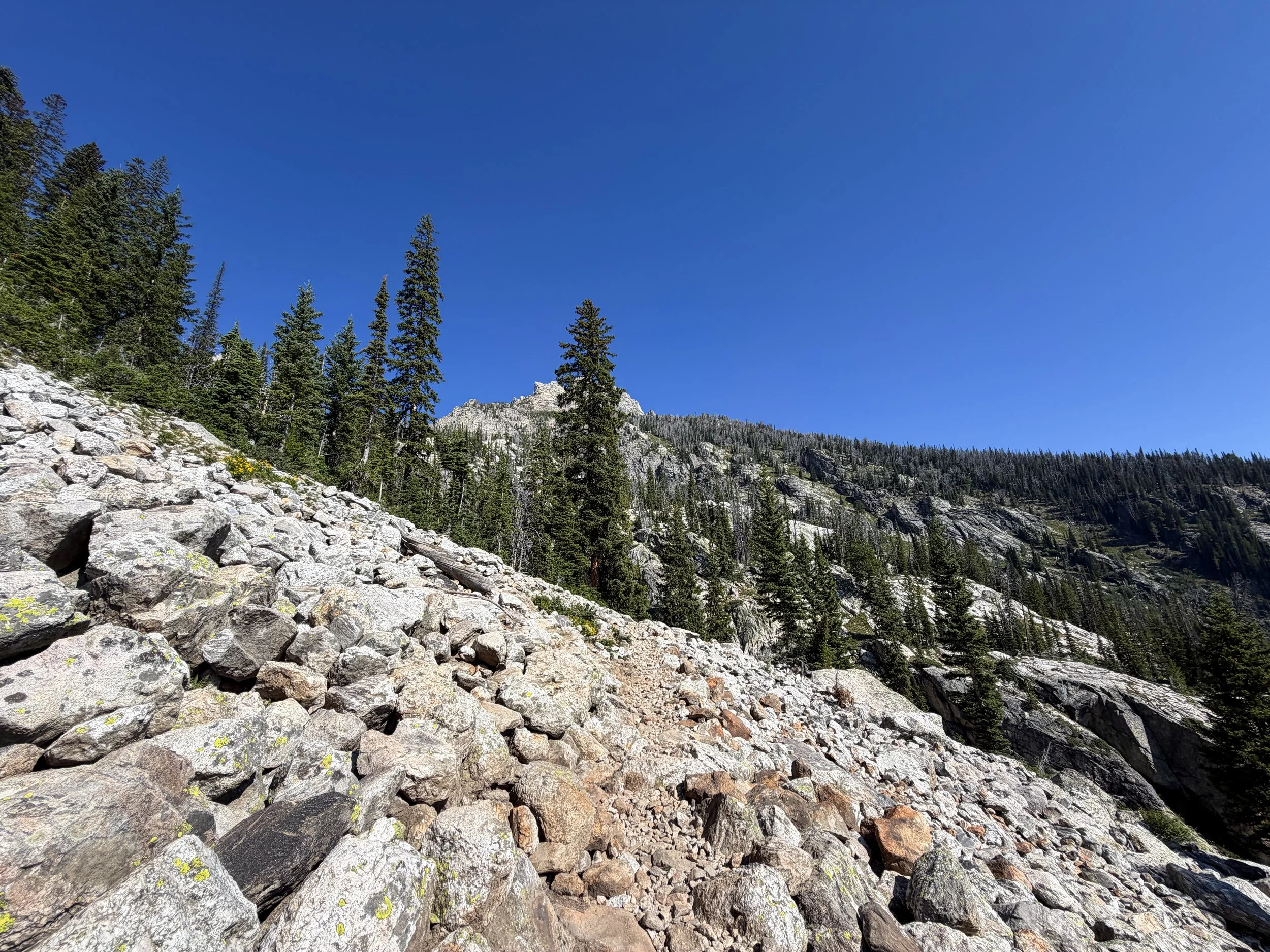 Delta Lake Trail Grand Teton National Park Wyoming