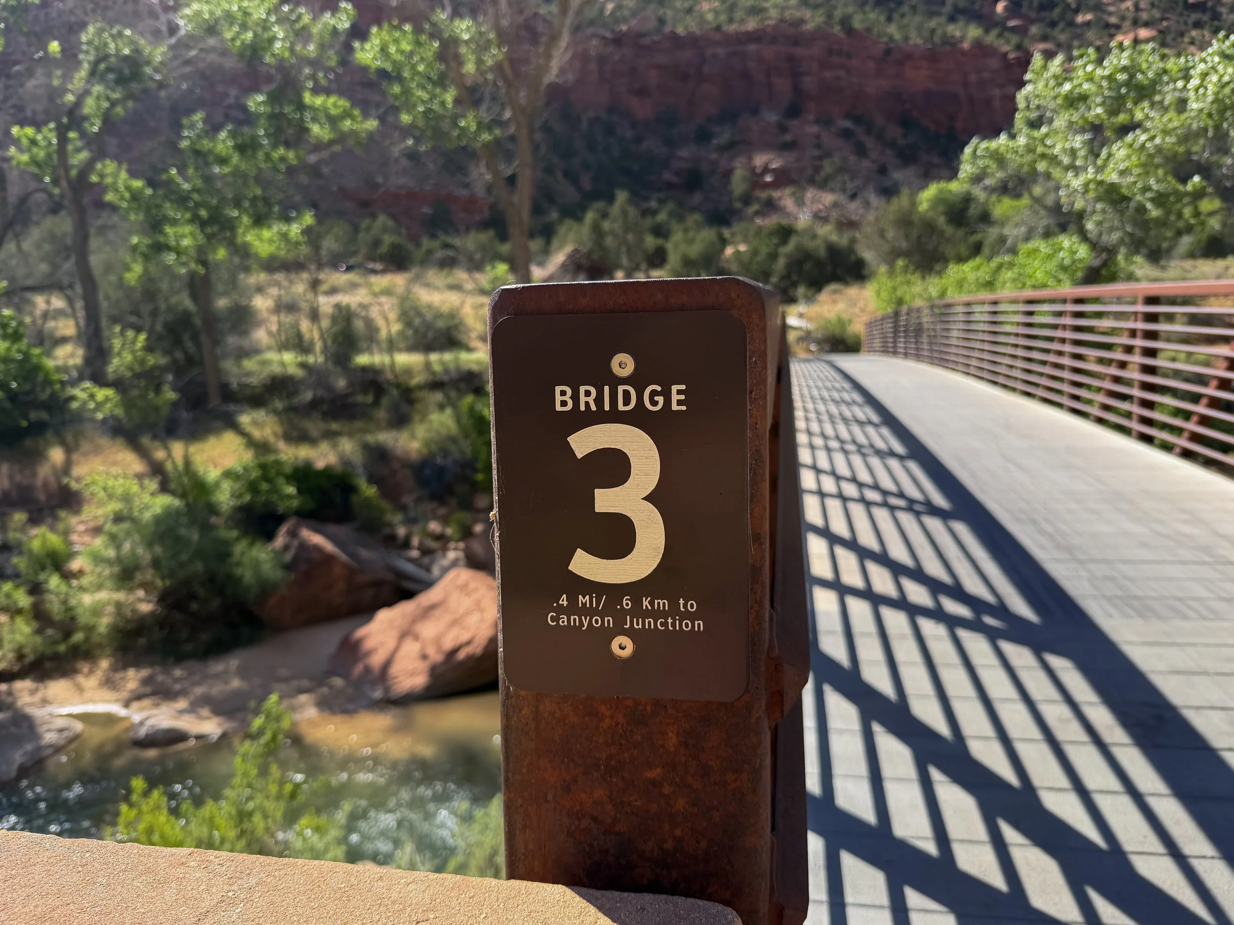 Parus Bike Trail Zion National Park Utah