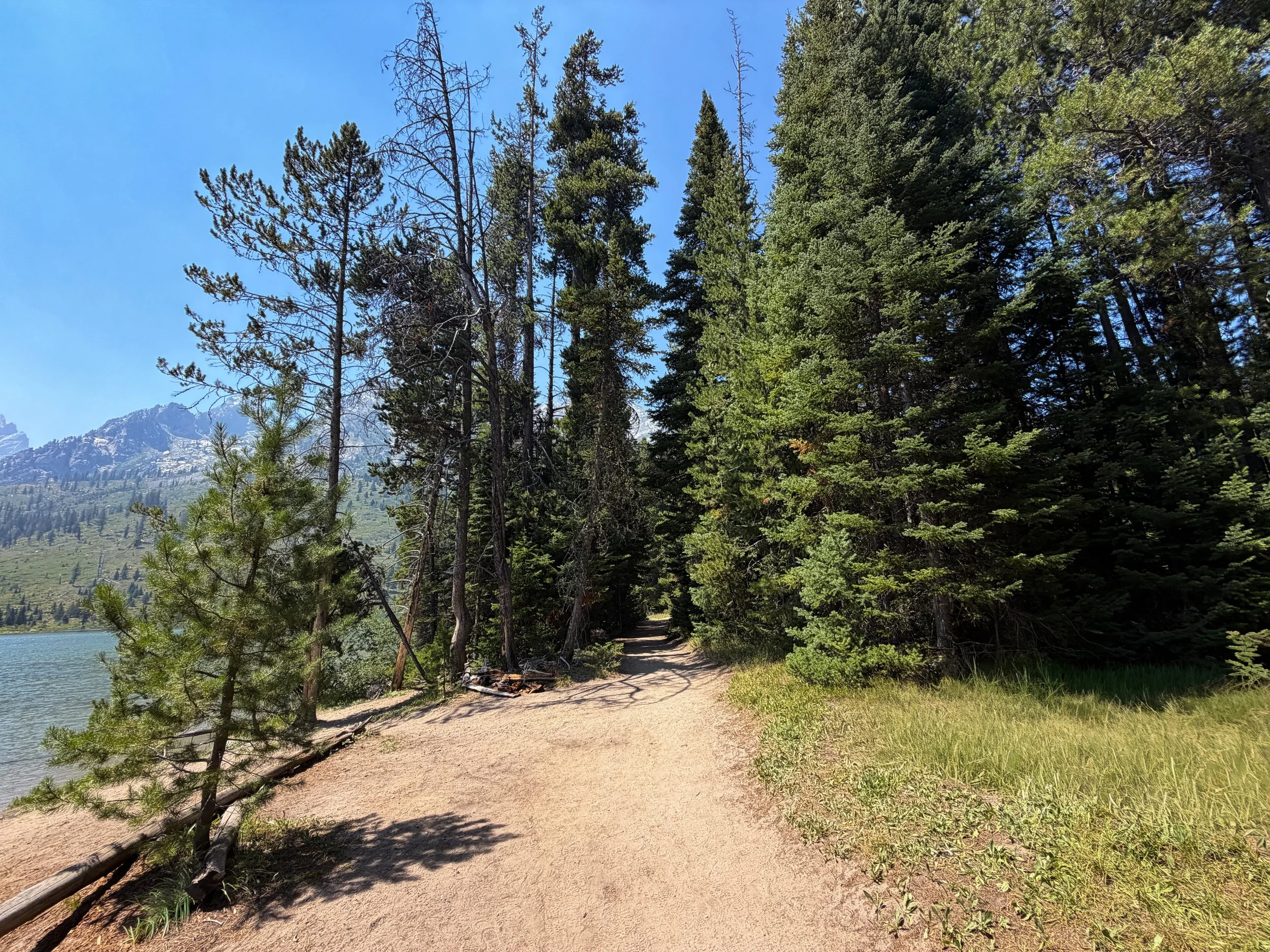 String Lake Loop Trail Grand Teton National Park Wyoming