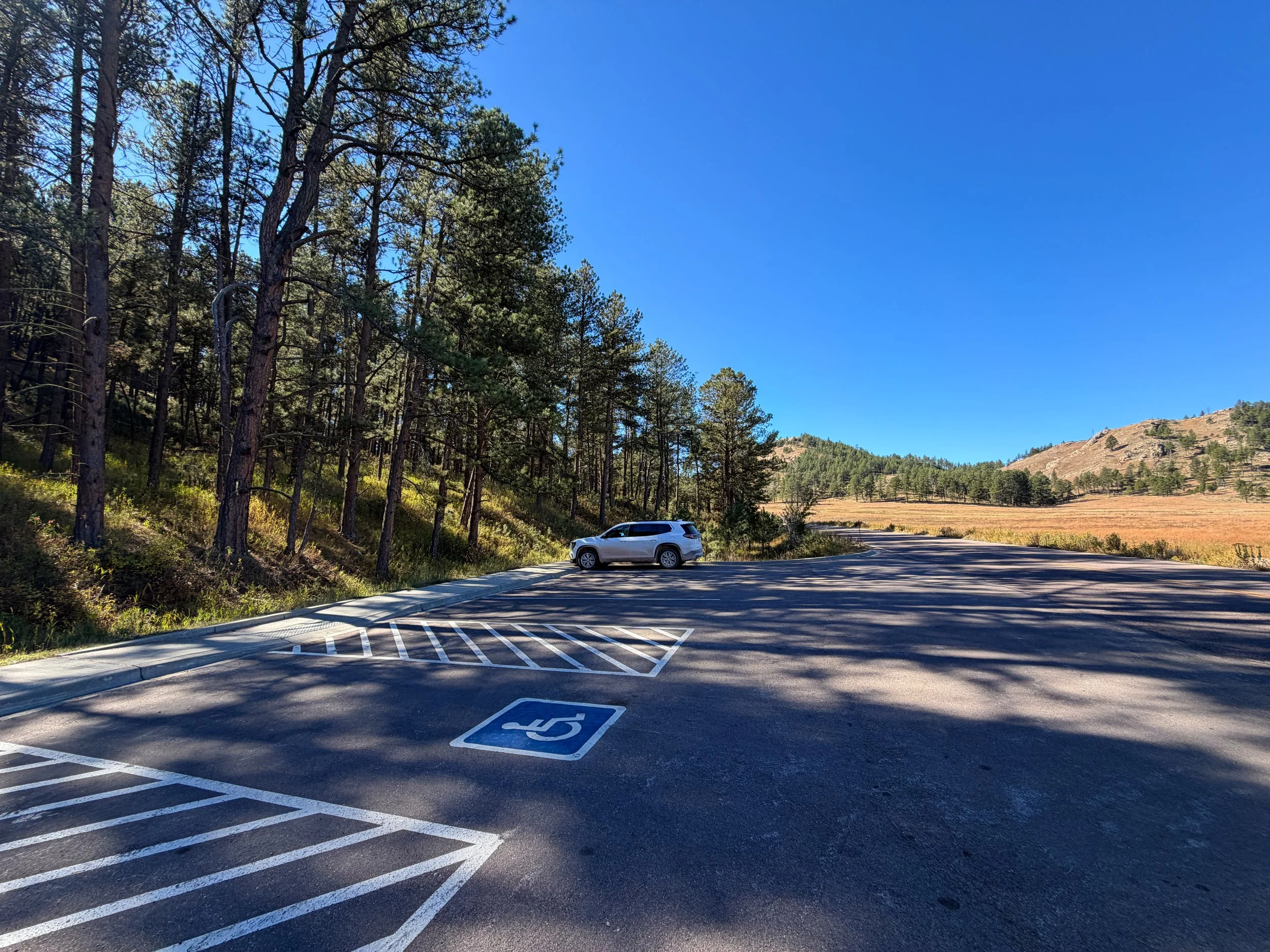Sanctuary Trailhead Parking Wind Cave National Park South Dakota