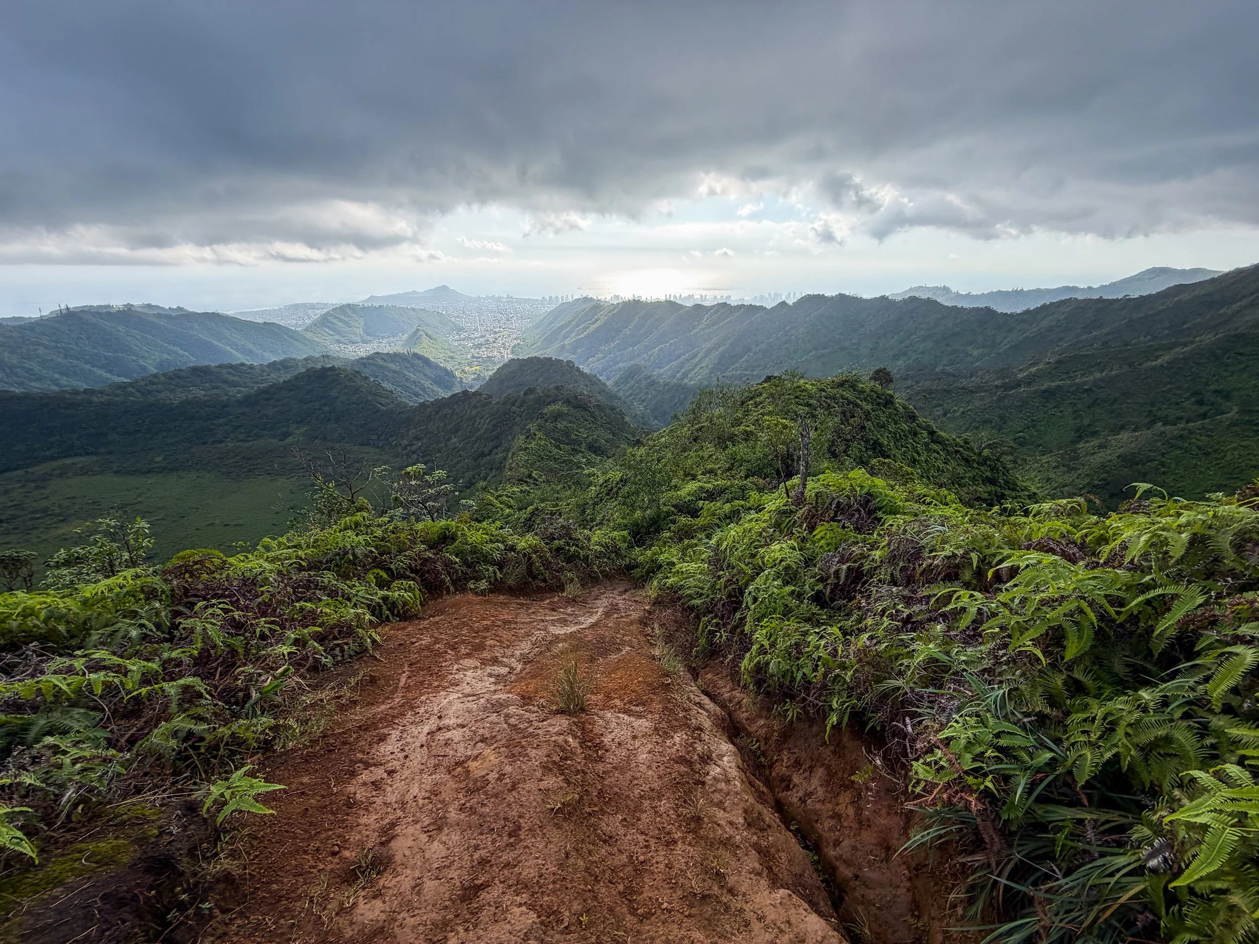 Kaau Crater Loop Trail Oahu Hawaii