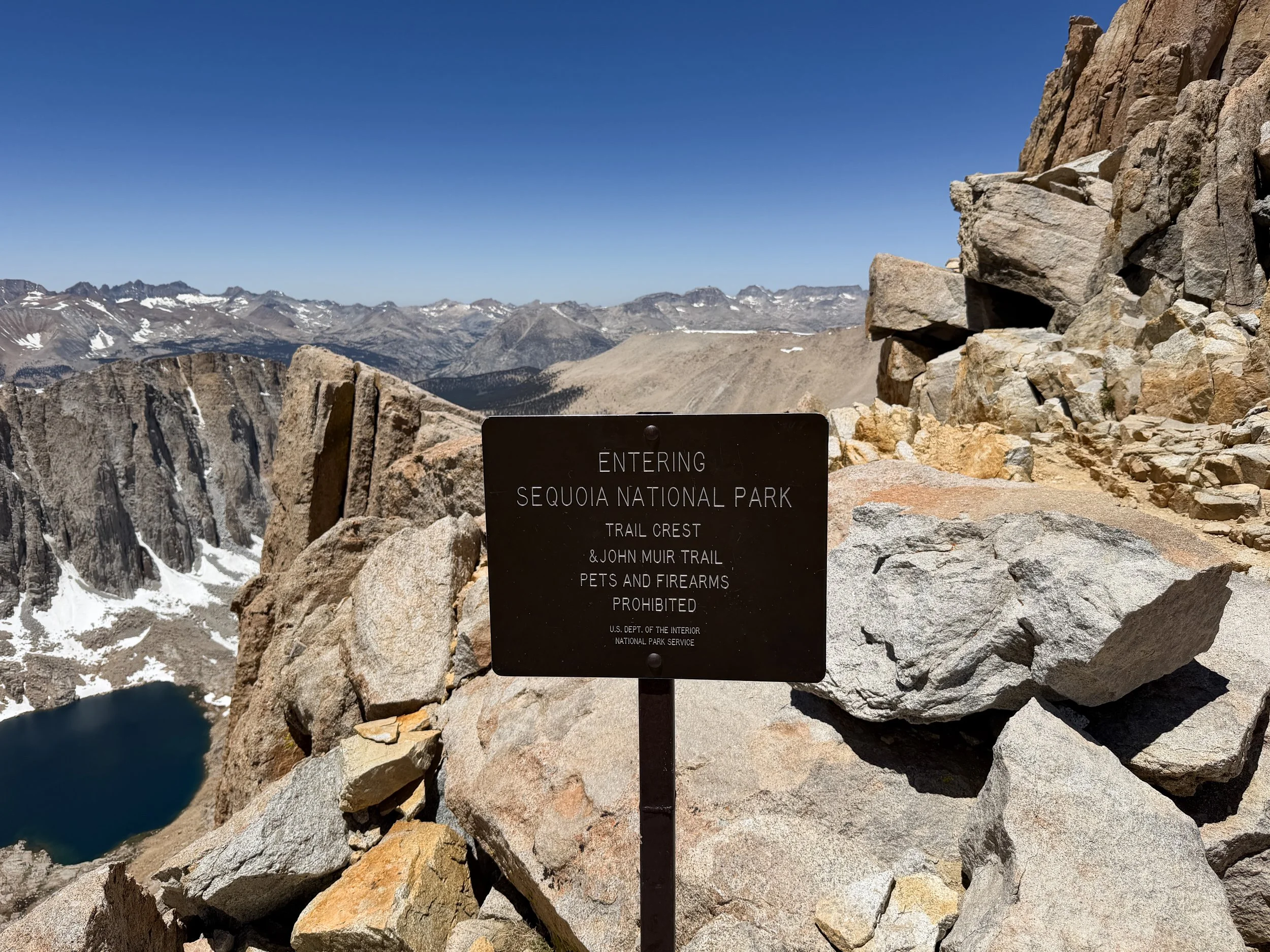 Trail Crest Mount Whitney Trail Lone Pine California