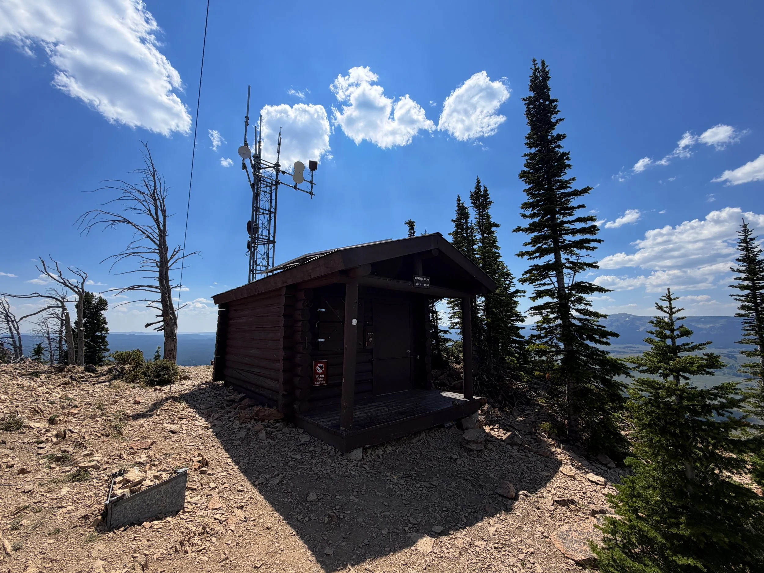 Bunsen Peak Summit Yellowstone National Park Wyoming