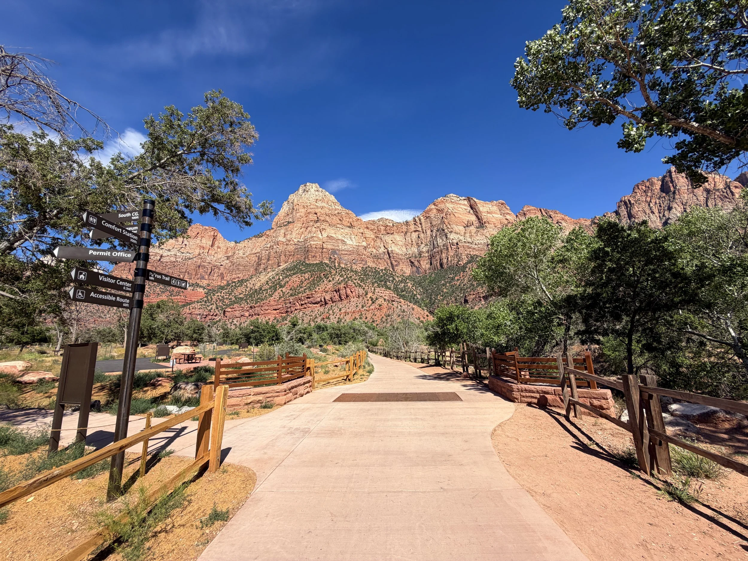 Parus Trail Zion National Park Utah