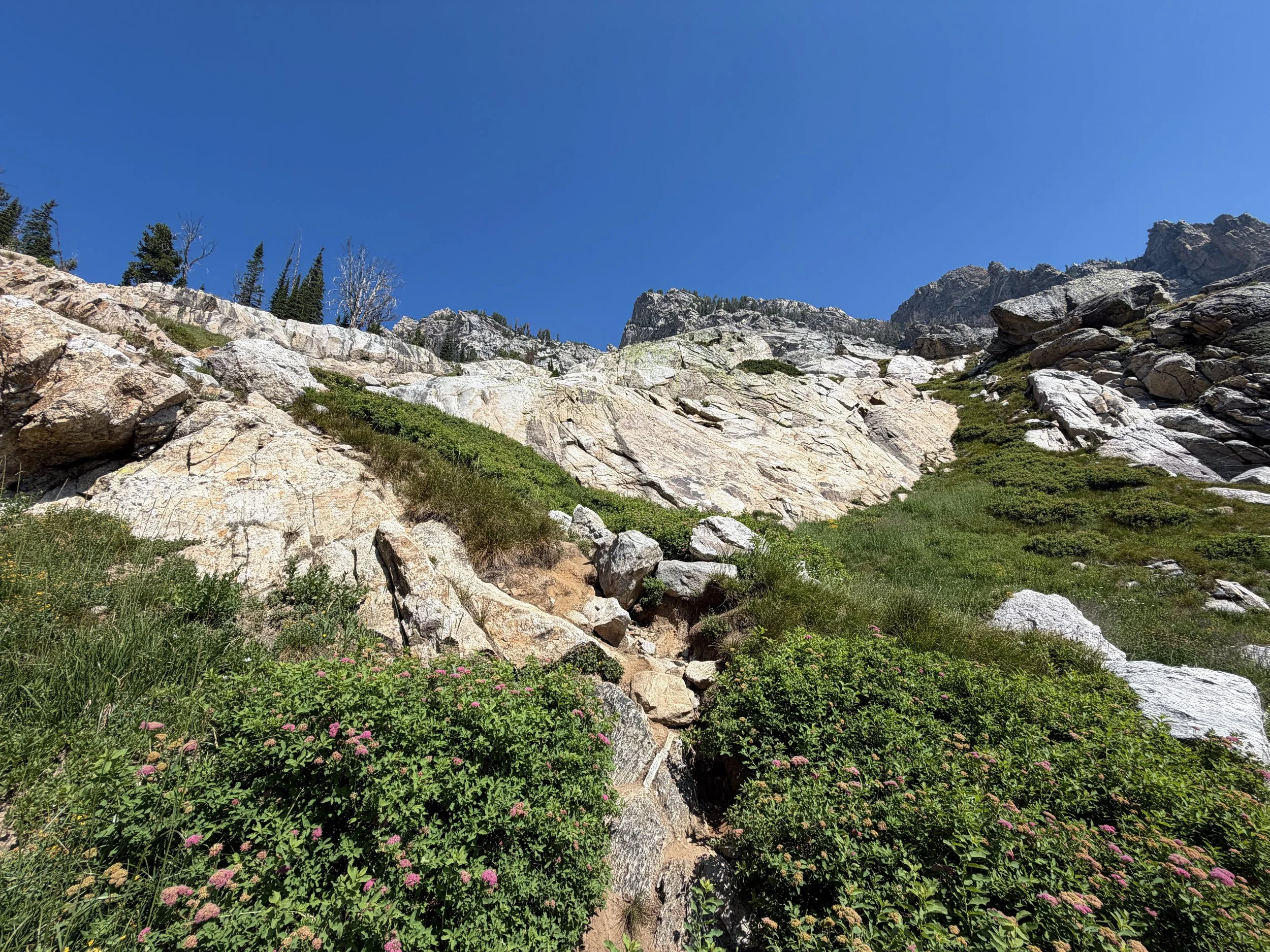 Lake of the Crags Trail Grand Teton National Park Wyoming