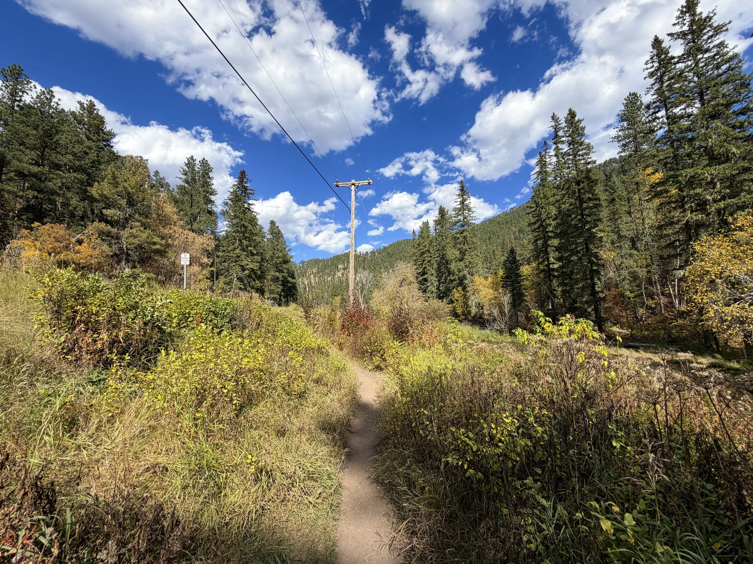 Devils Bathtub Trail Spearfish Canyon Black Hills South Dakota