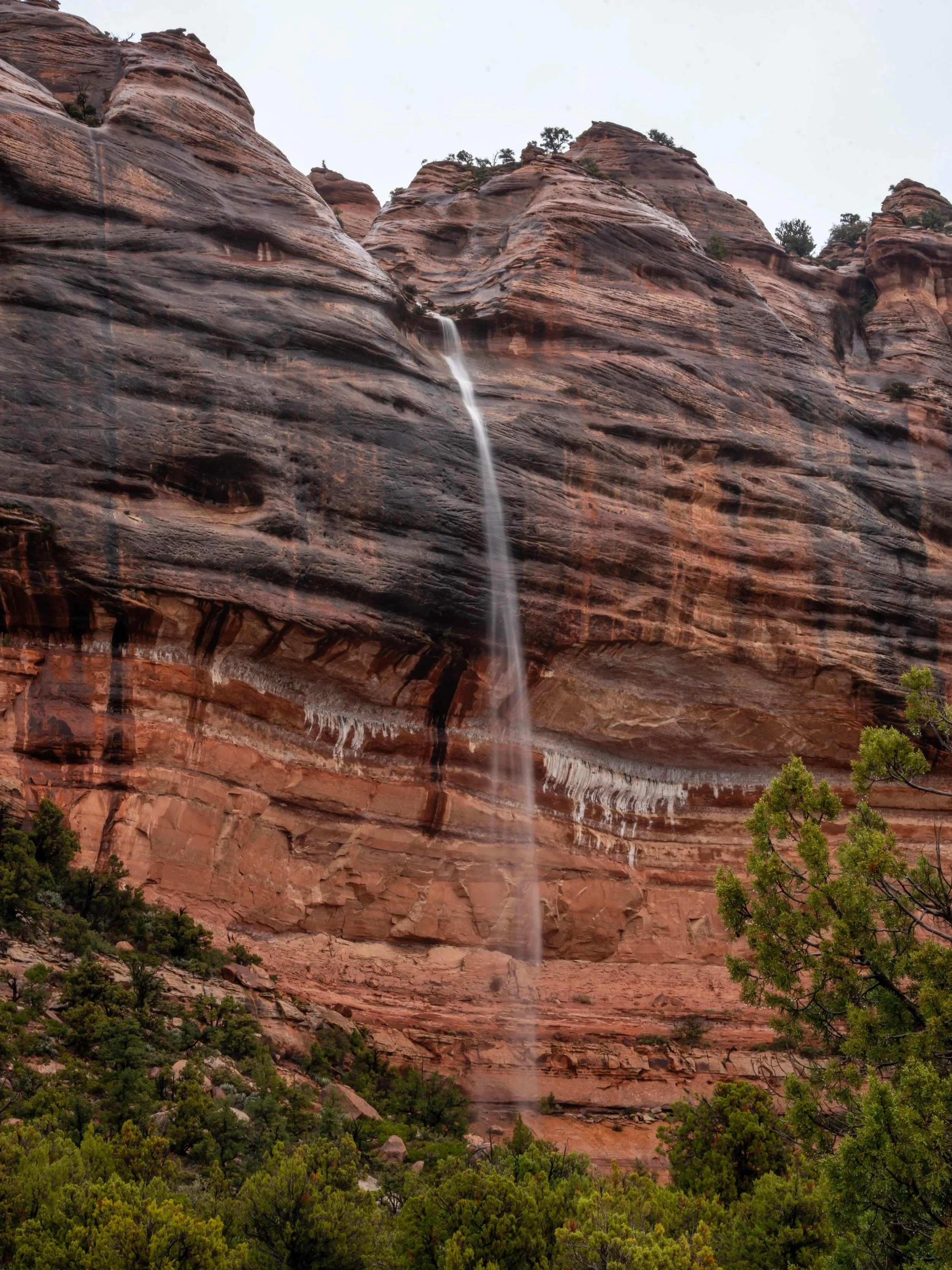 Waterfalls Kolob Terrace Road Zion National Park