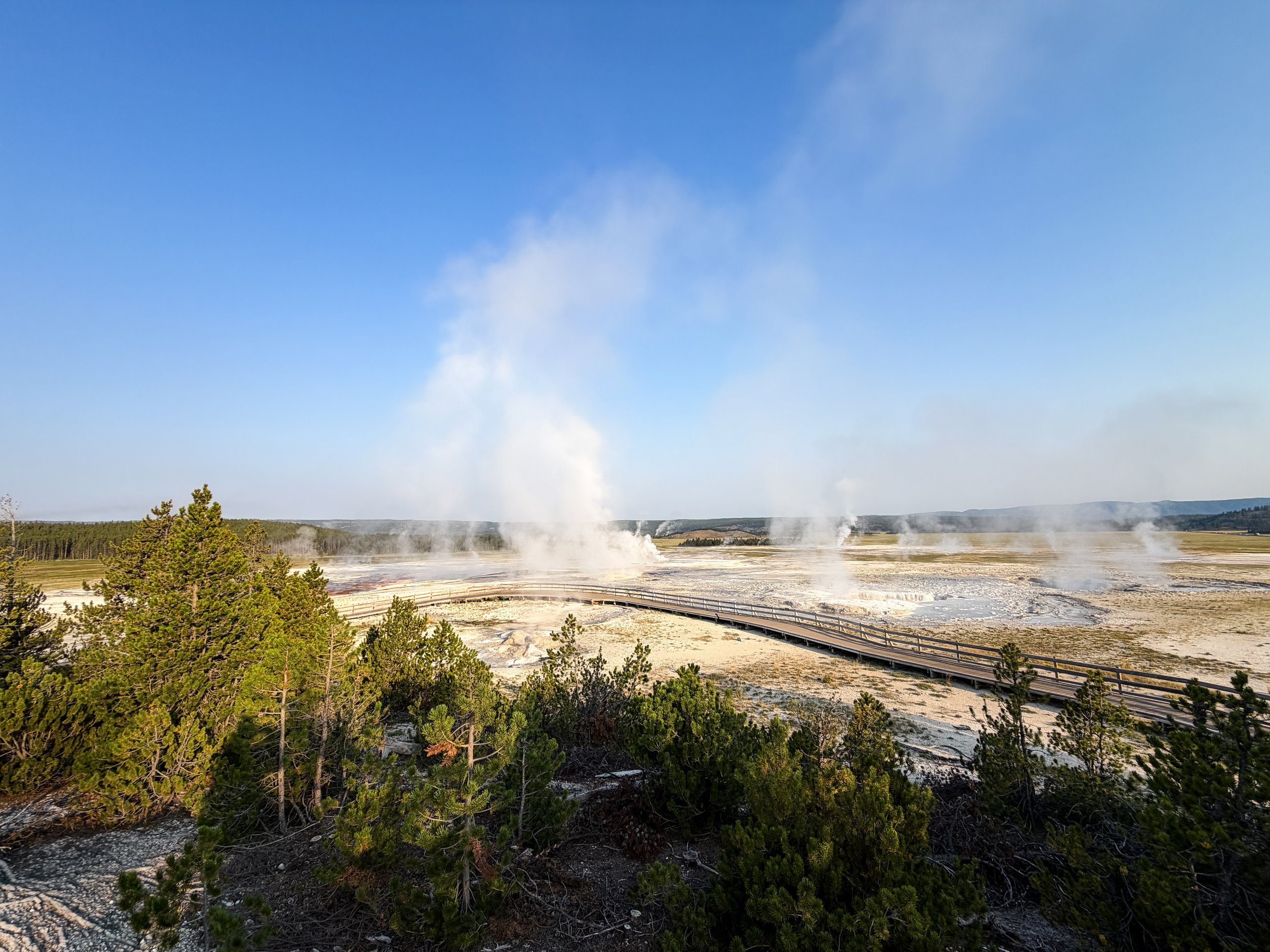 Fountain Paint Pot Trail Yellowstone National Park Wyoming