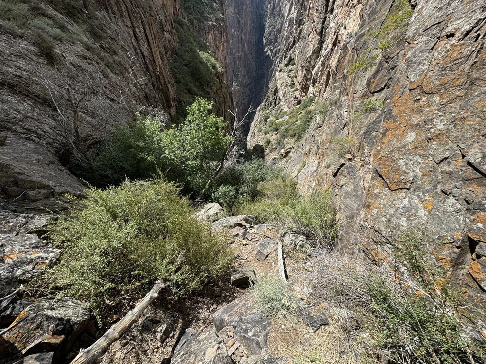 Hiking the Long Draw Trail in Black Canyon of the Gunnison National ...