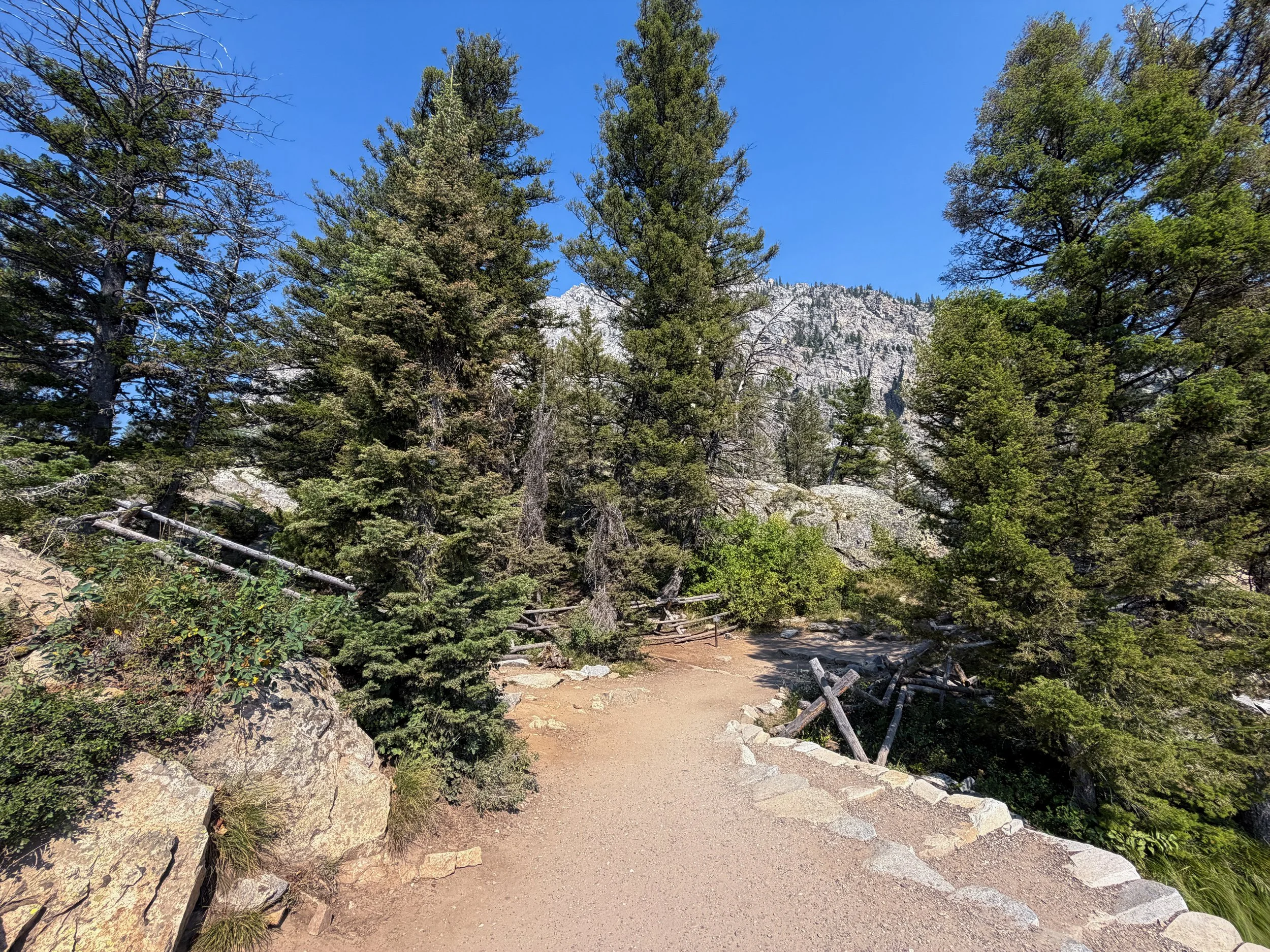 Inspiration Point Trail Grand Teton National Park Wyoming
