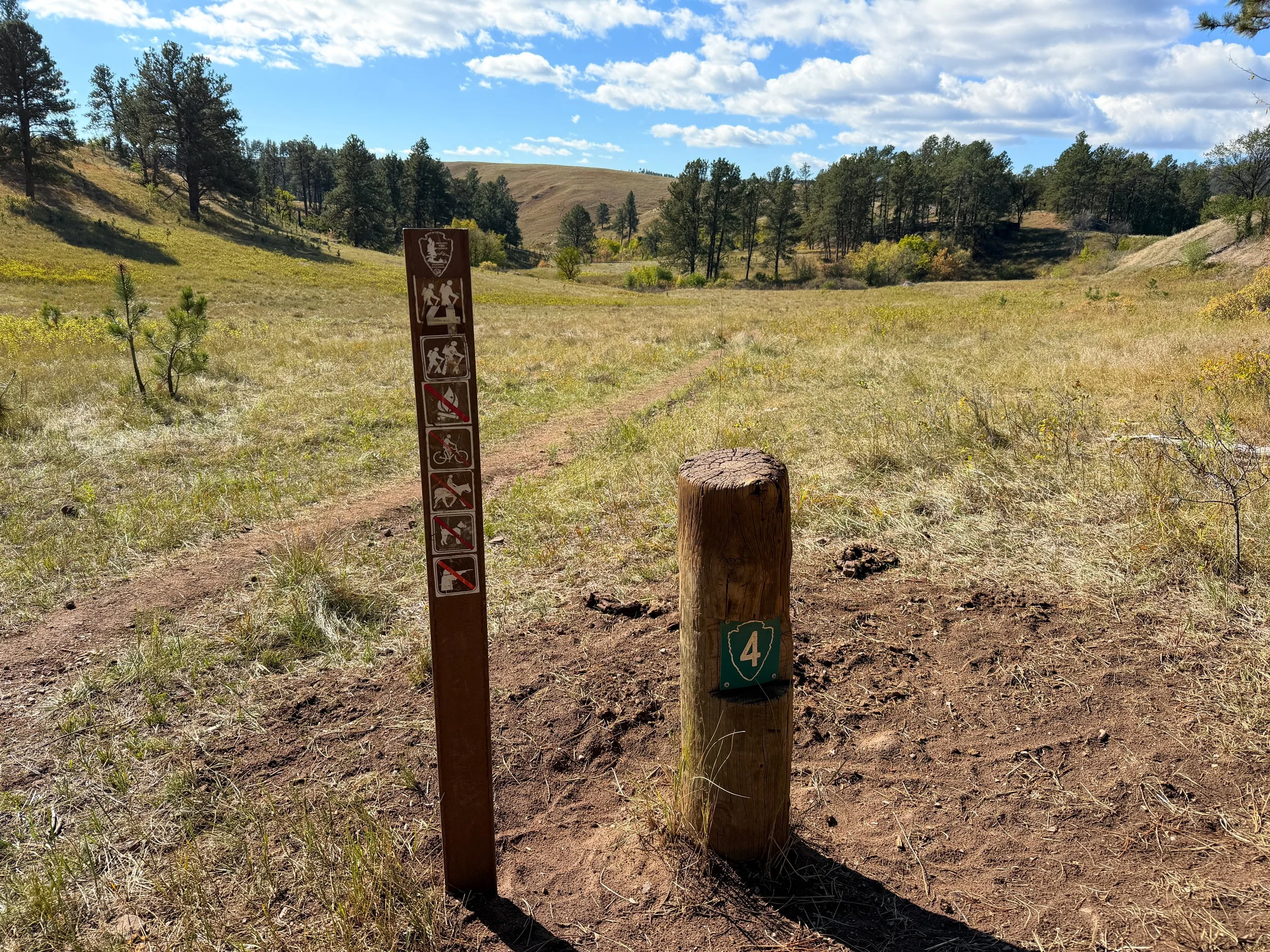 Lookout Point Loop Trail Wind Cave National Park South Dakota