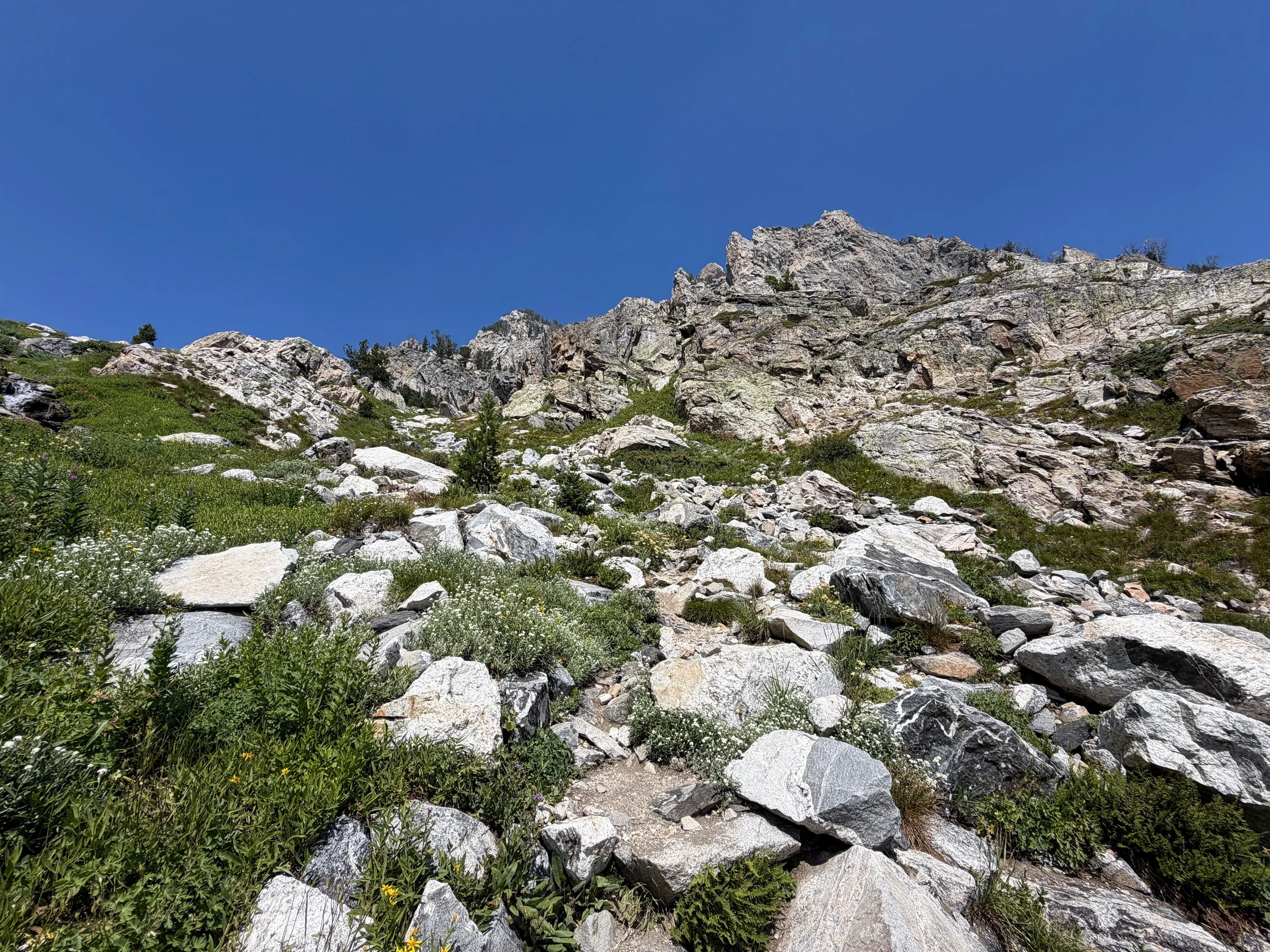 Lake of the Crags Trail Grand Teton National Park Wyoming