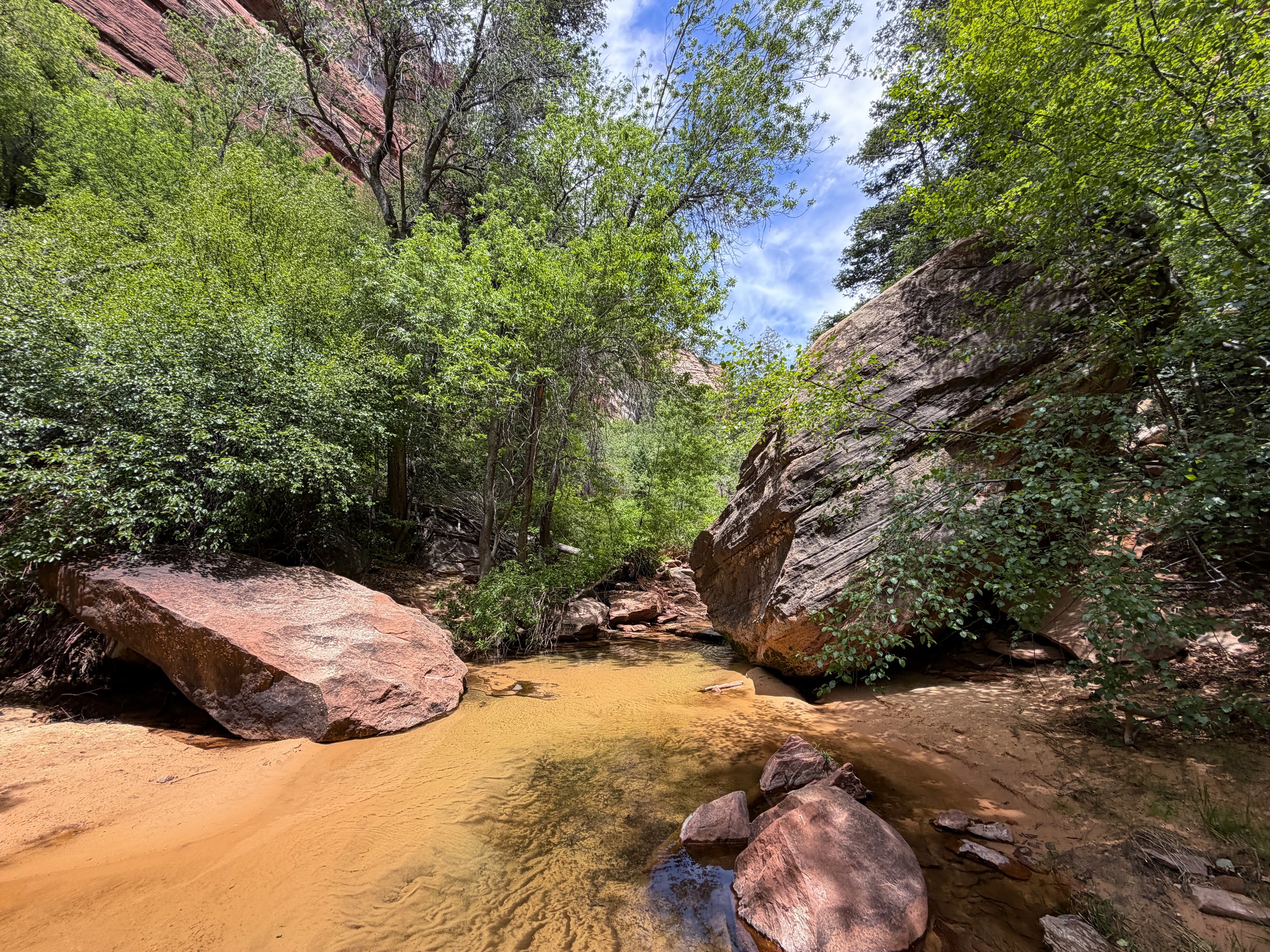 Subway Trail Zion National Park Utah