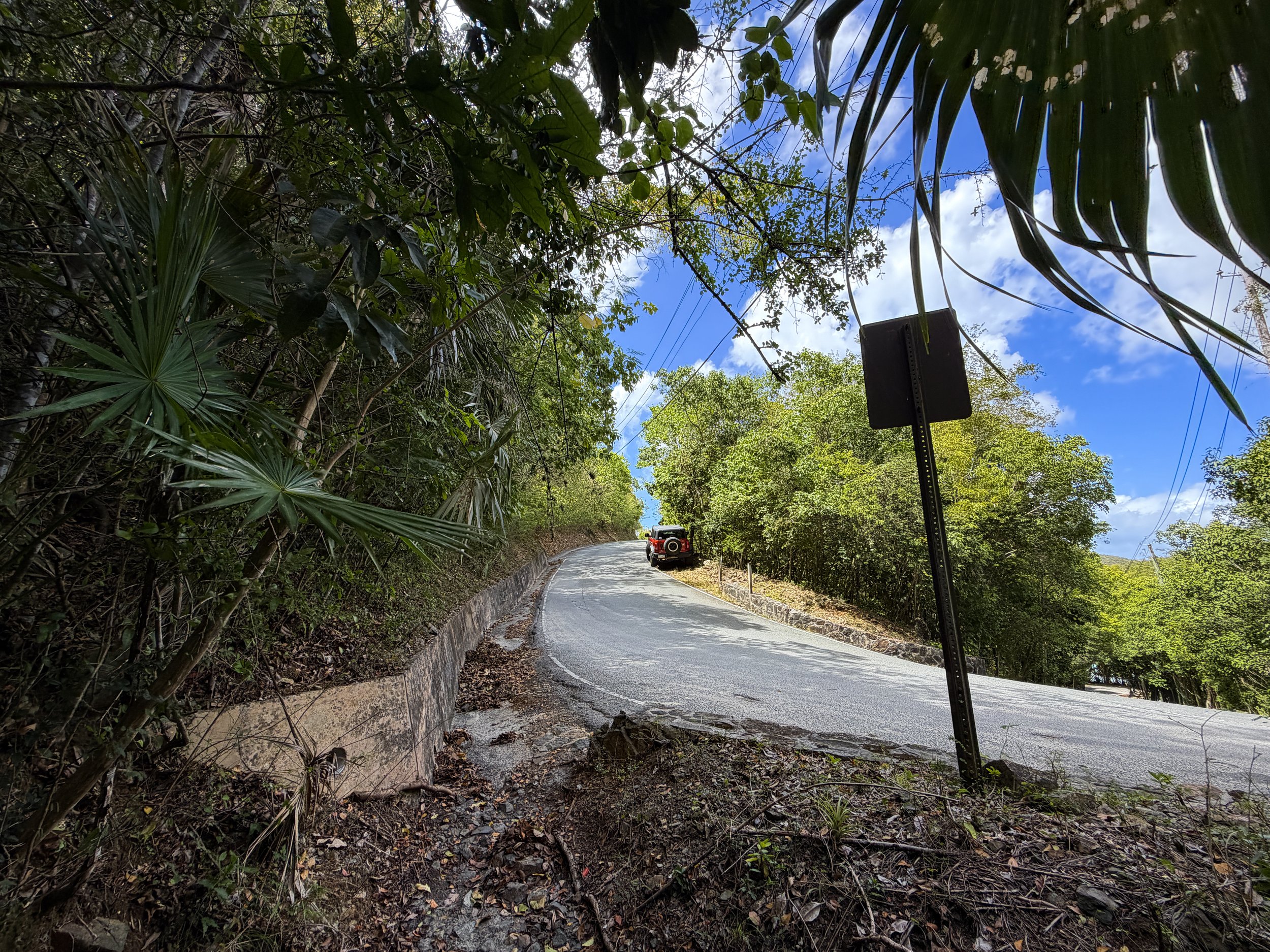 Lower Maria Hope Trailhead Virgin Islands National Park