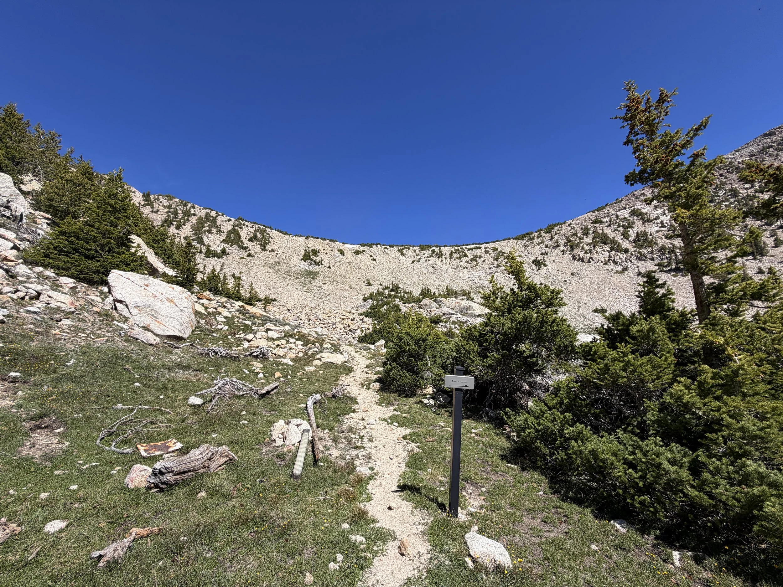 Johnson Lake Trail to Baker Lake Great Basin National Park Nevada